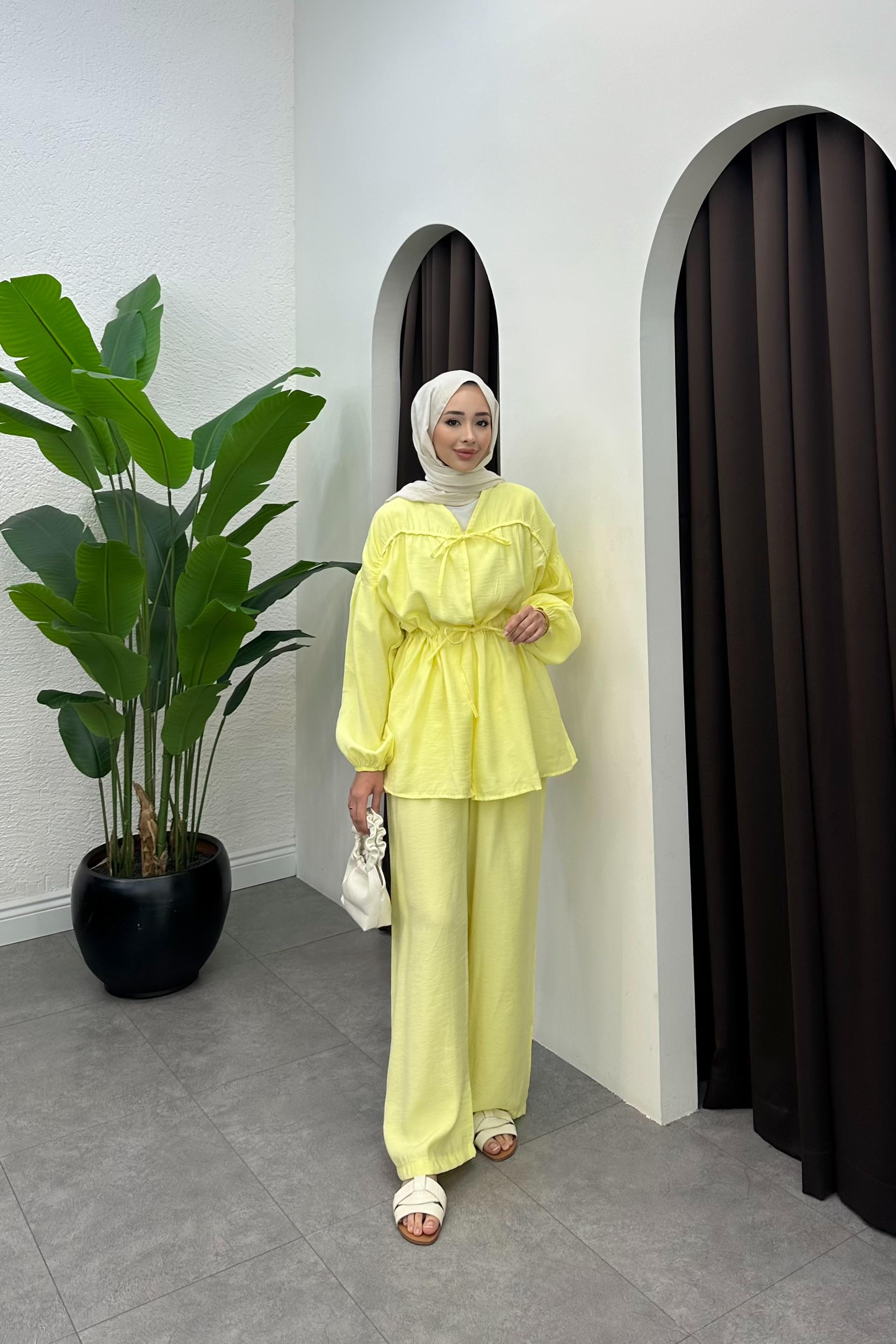 Odella Büzgü Detay Takım - SARI