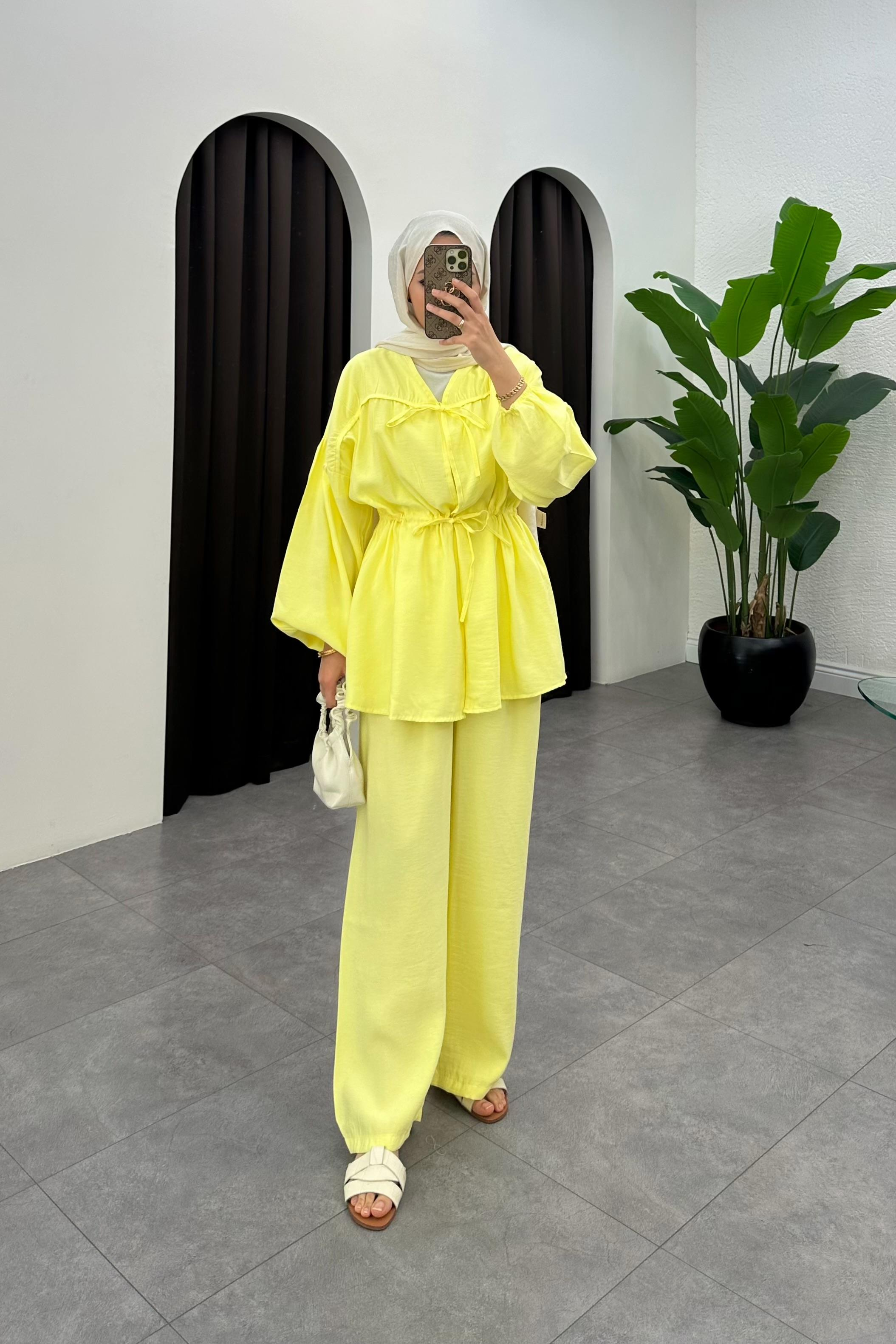 Odella Büzgü Detay Takım - SARI