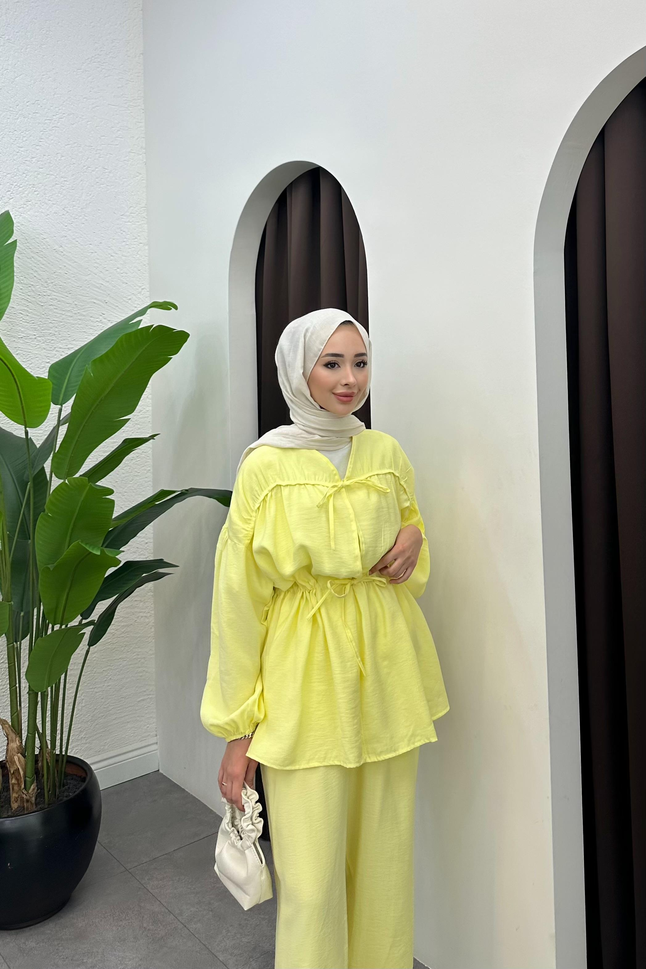 Odella Büzgü Detay Takım - SARI