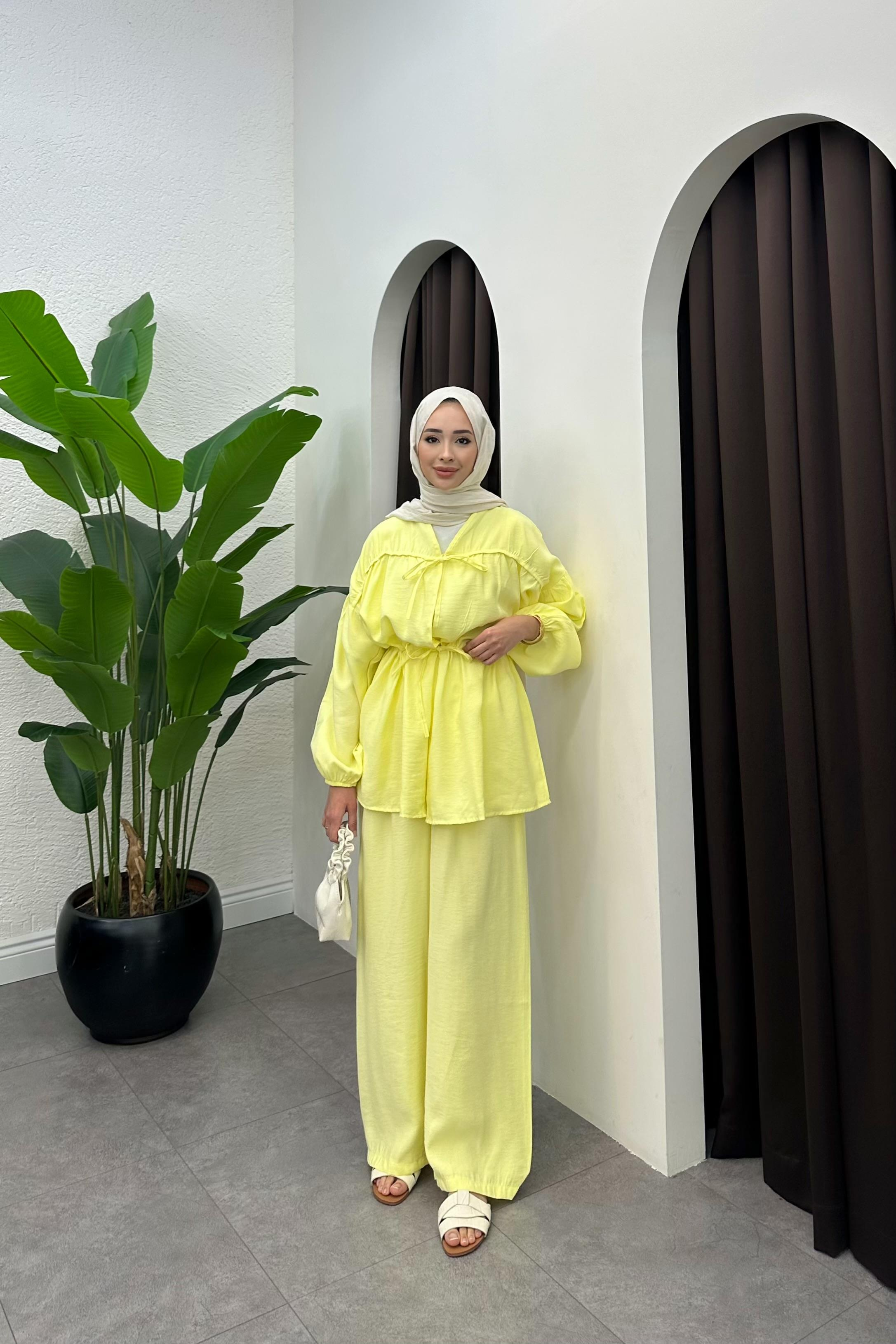 Odella Büzgü Detay Takım - SARI