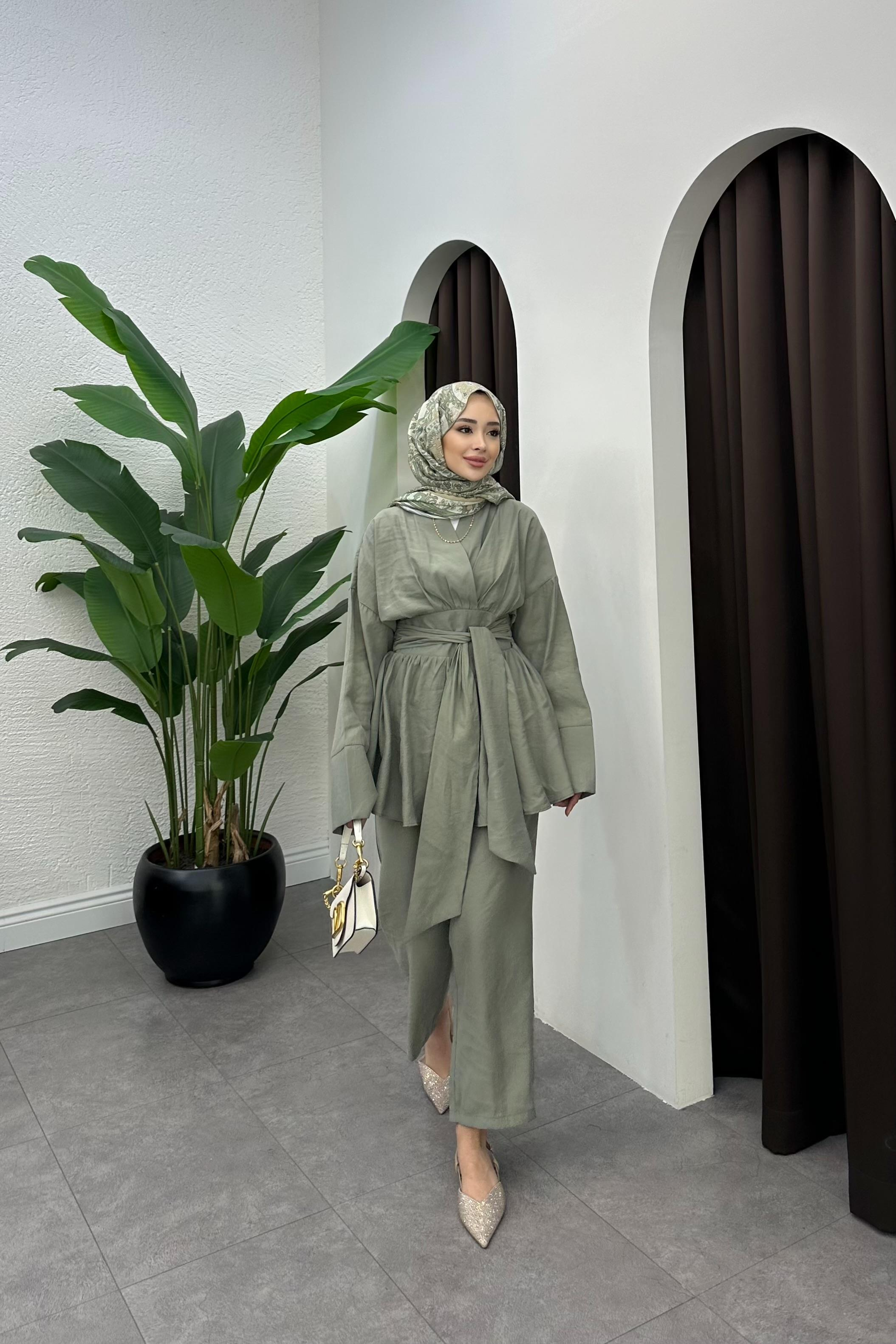 Semila Bağlama Detaylı Takım - ÇAĞLA