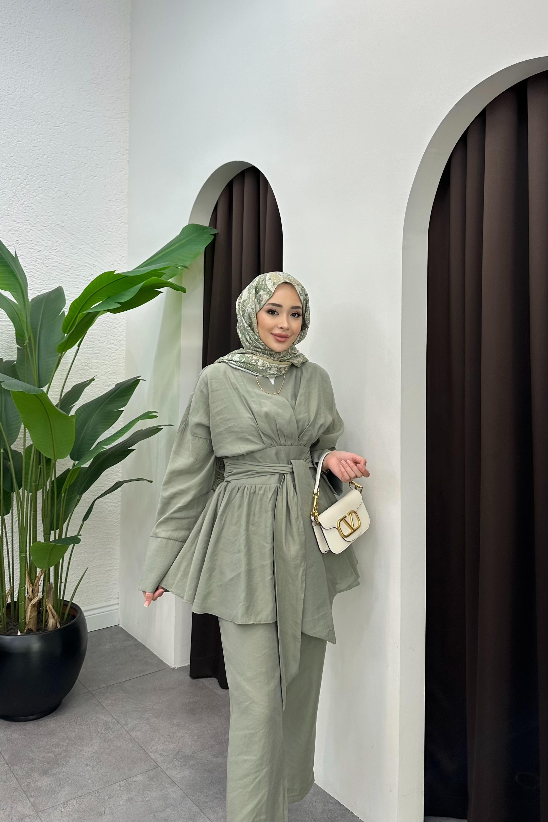 Semila Bağlama Detaylı Takım - ÇAĞLA