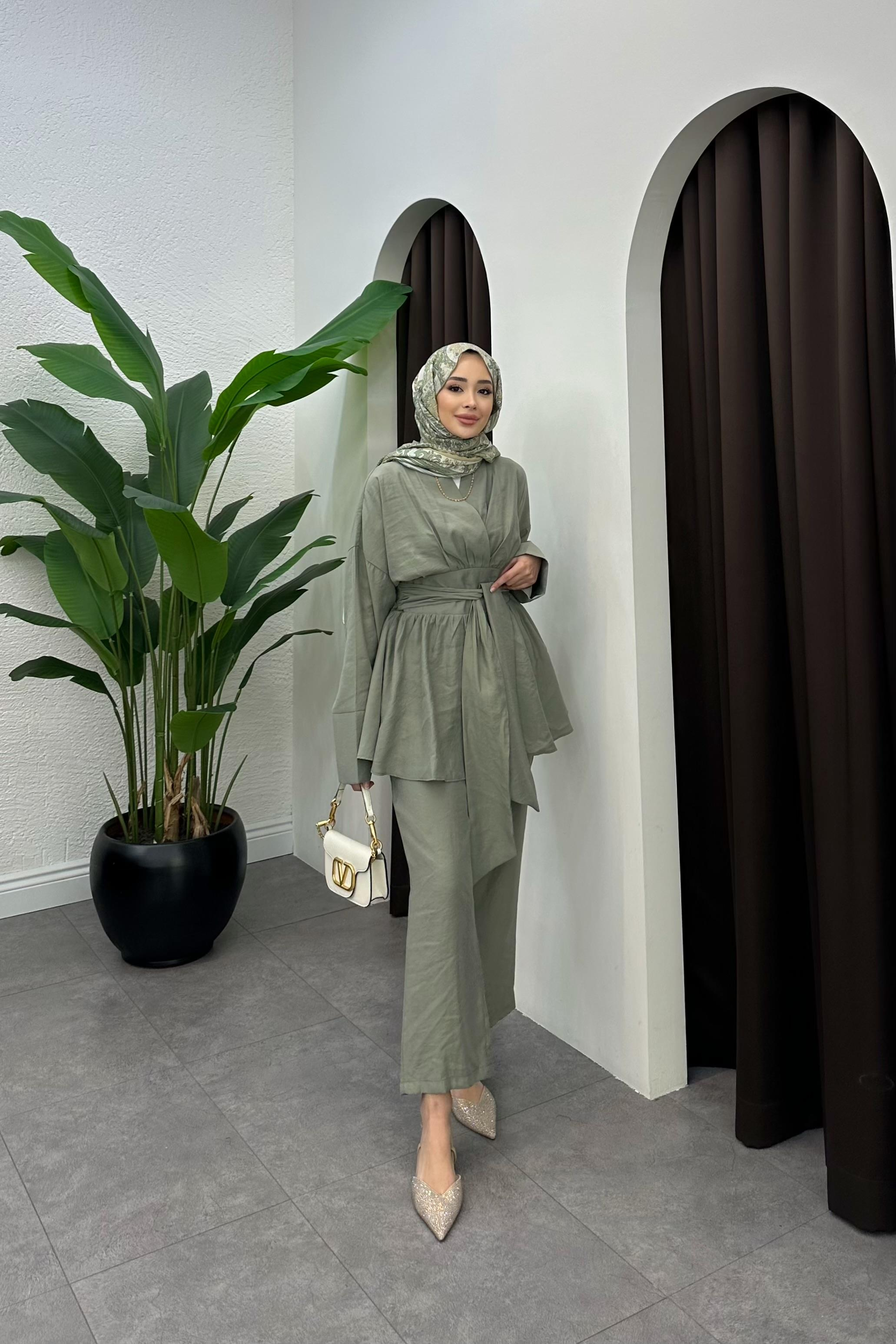 Semila Bağlama Detaylı Takım - ÇAĞLA