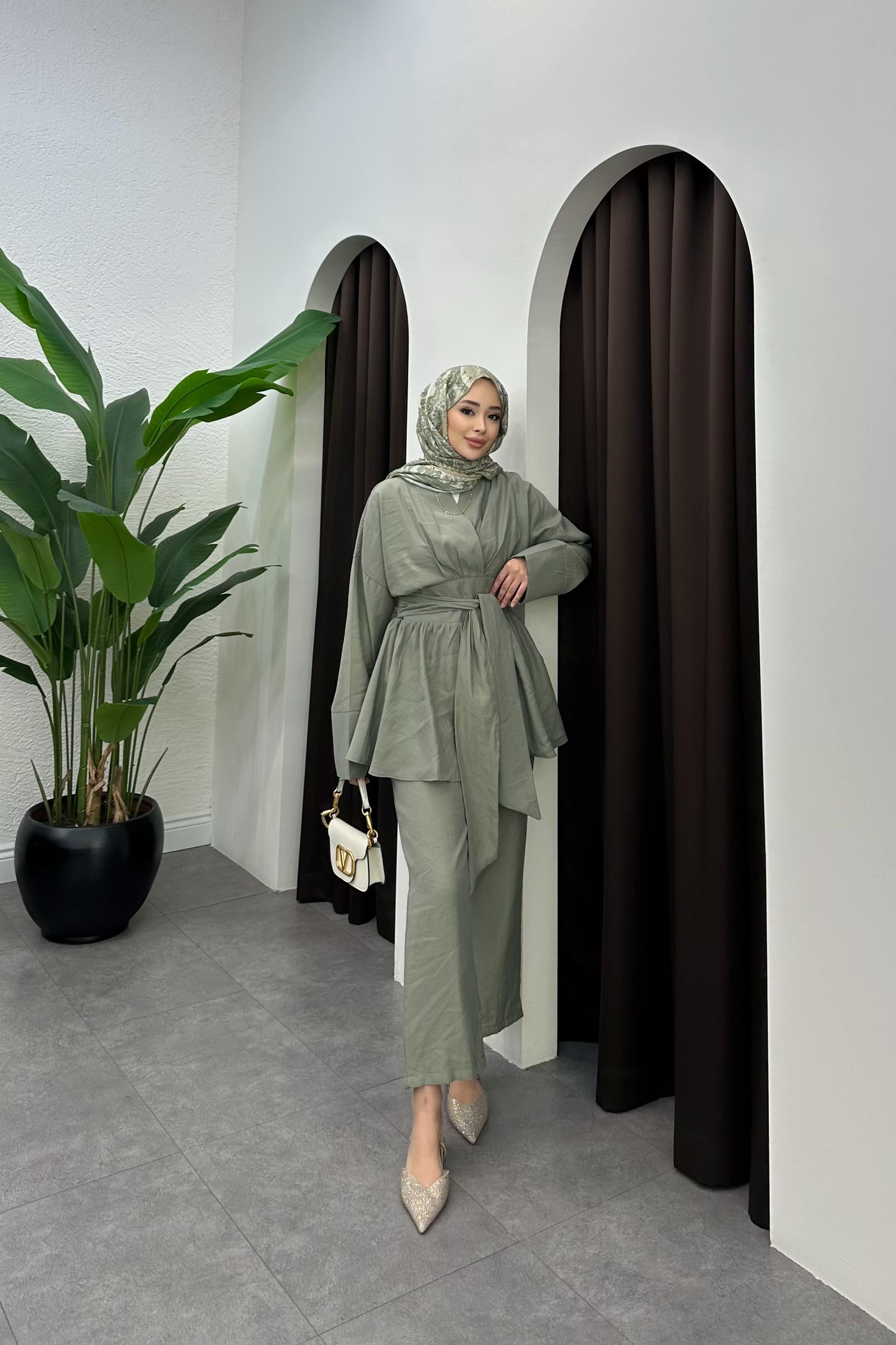 Semila Bağlama Detaylı Takım - ÇAĞLA