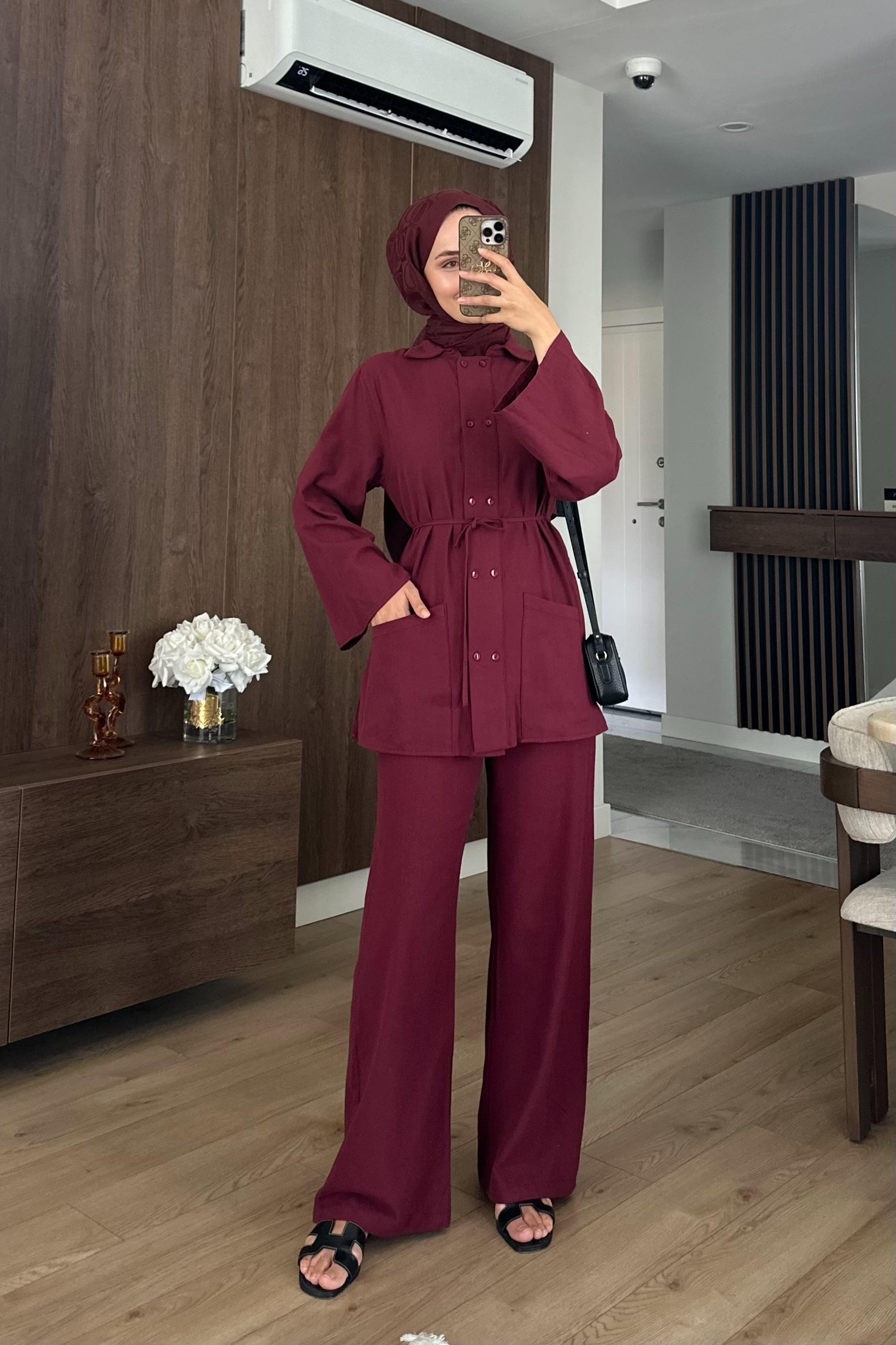 Valen Keten İkili Takım - BORDO