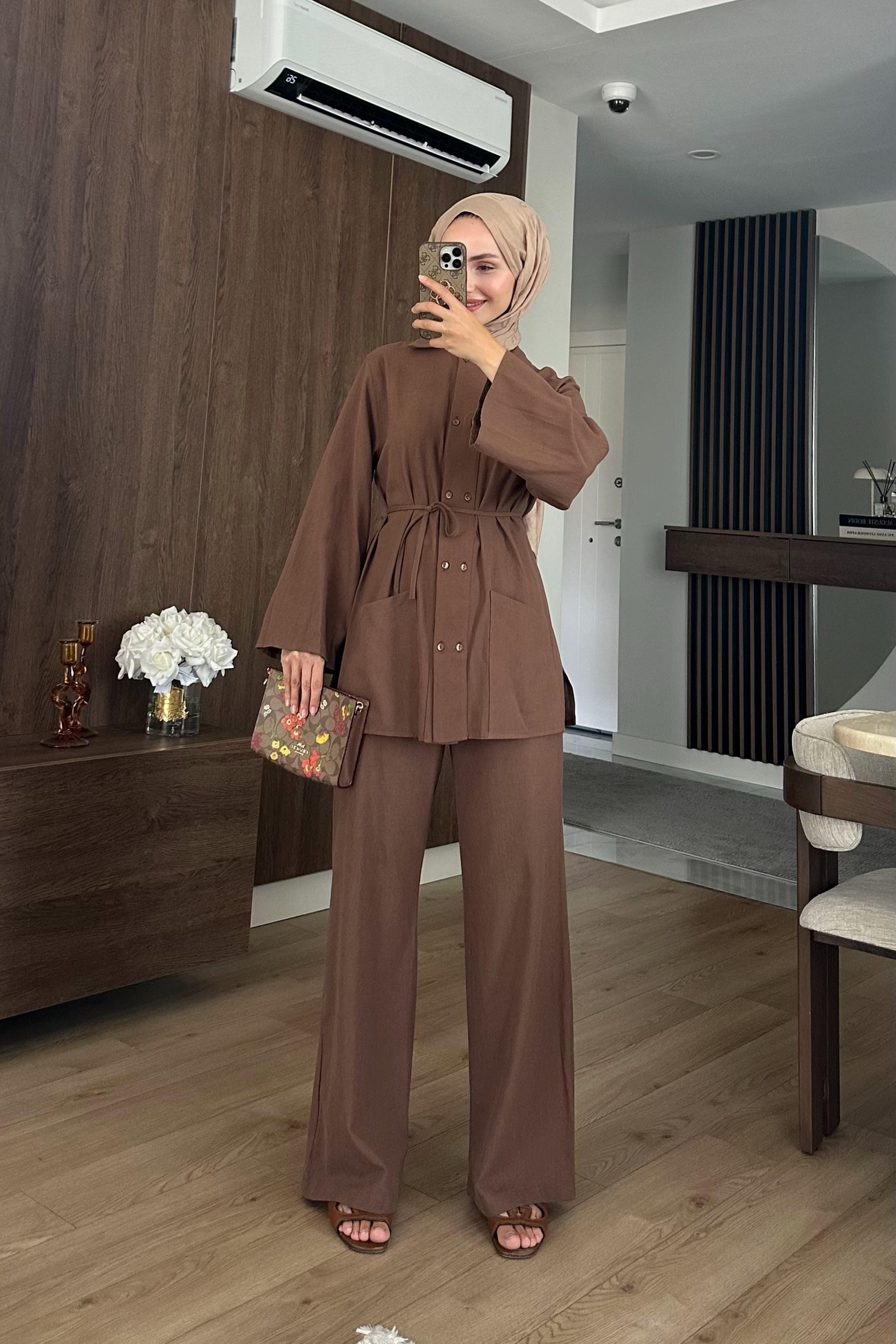 Valen Keten İkili Takım - KAHVE