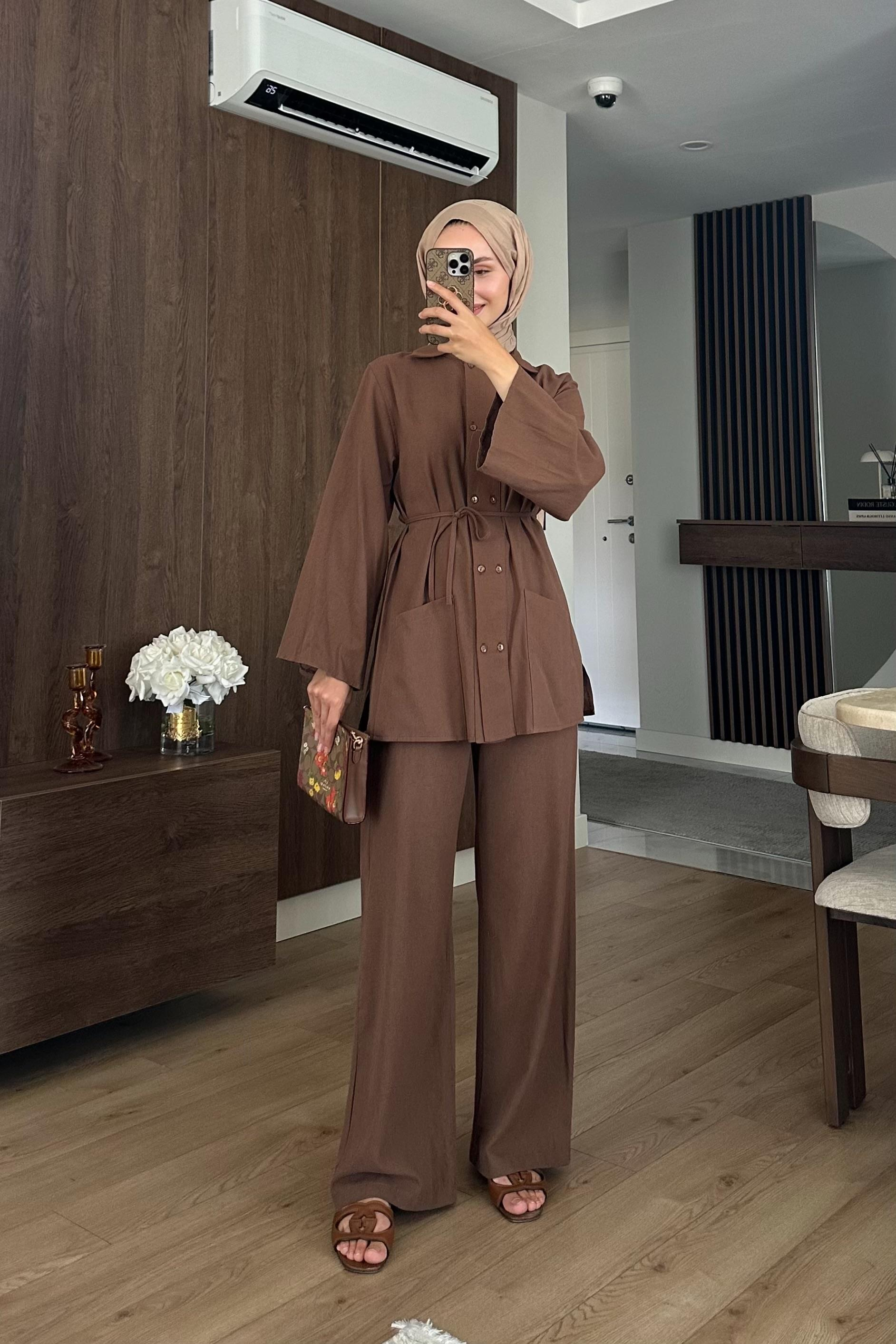 Valen Keten İkili Takım - KAHVE