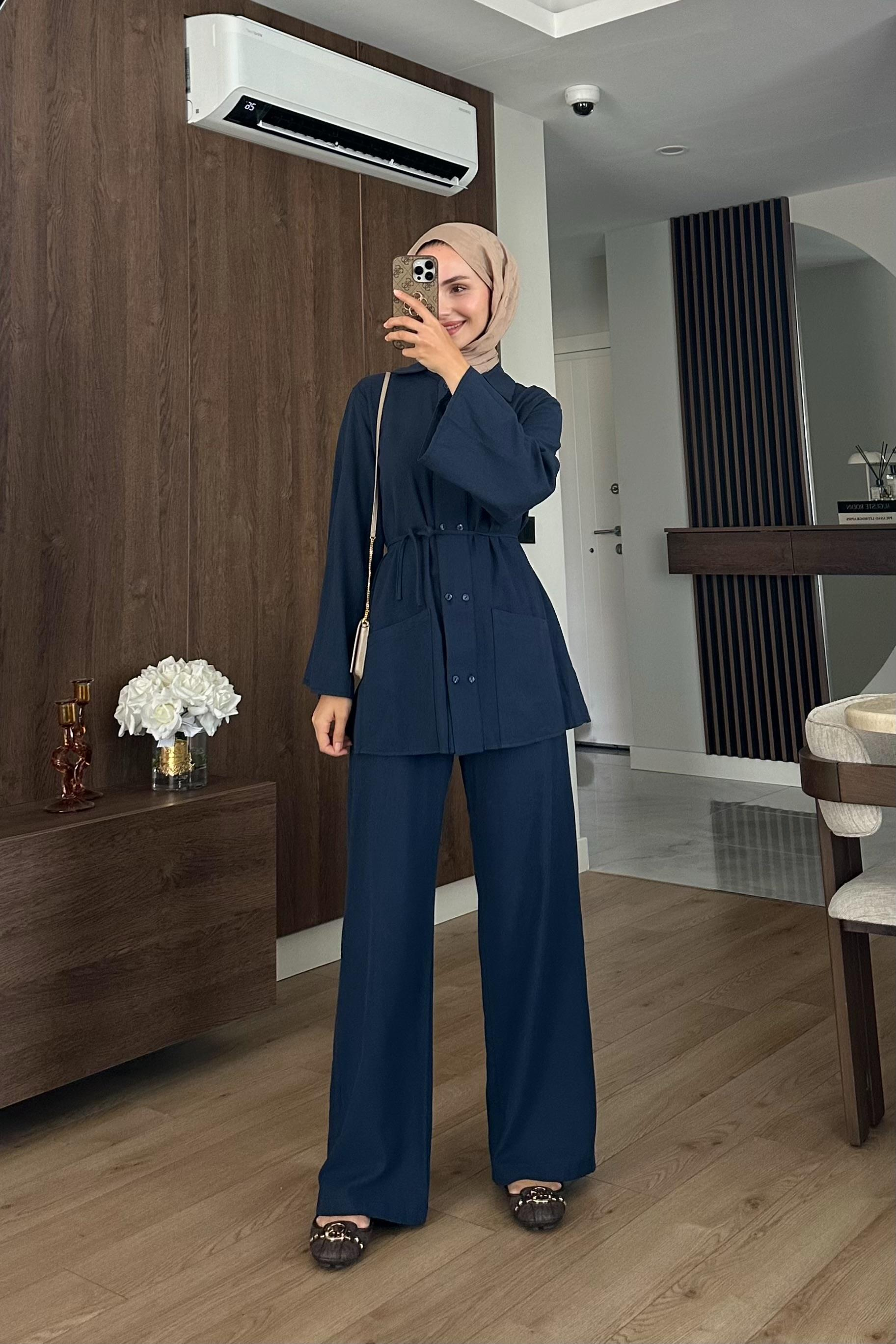 Valen Keten İkili Takım - LACİVERT