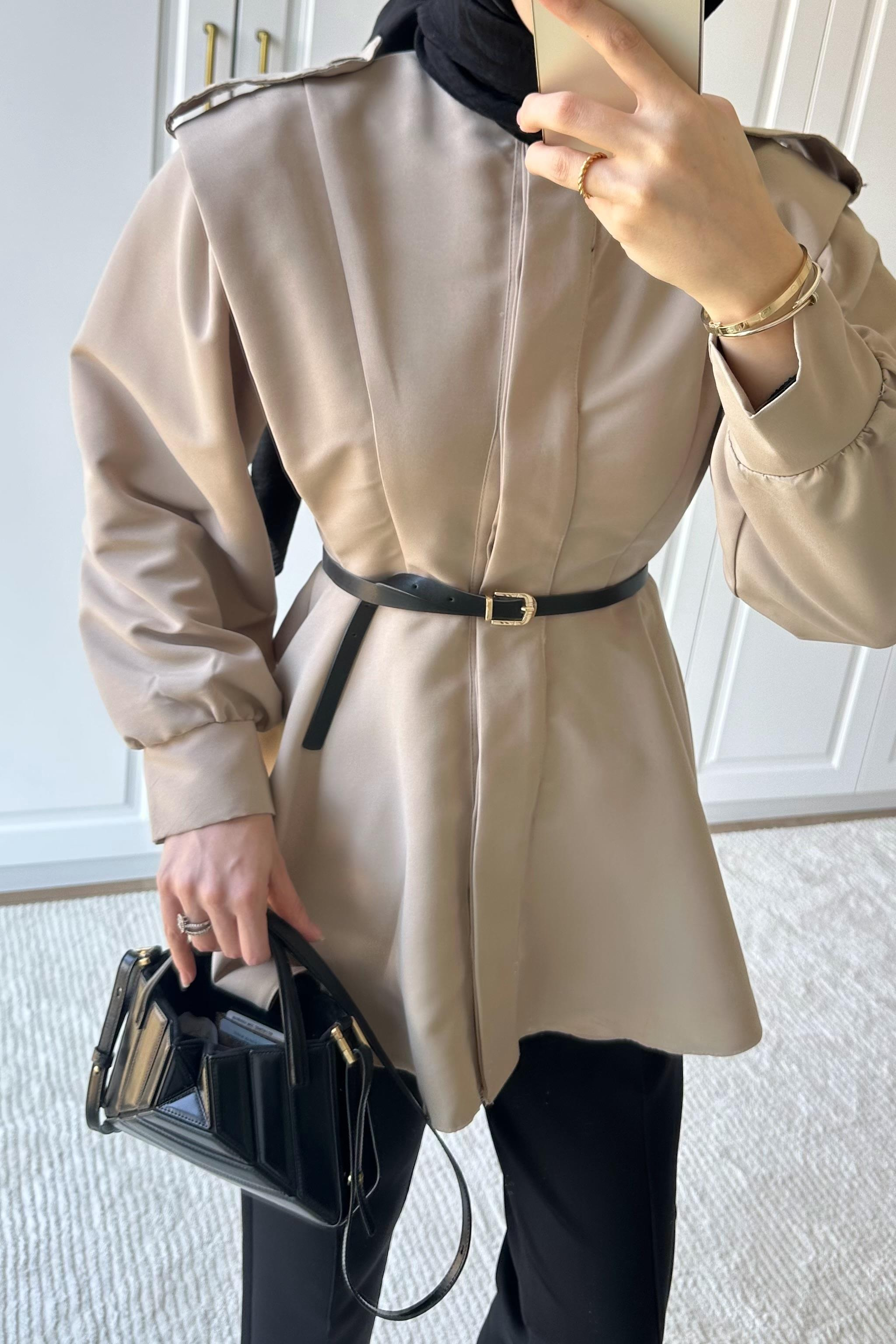 Verda Premium Ceket - TAŞ