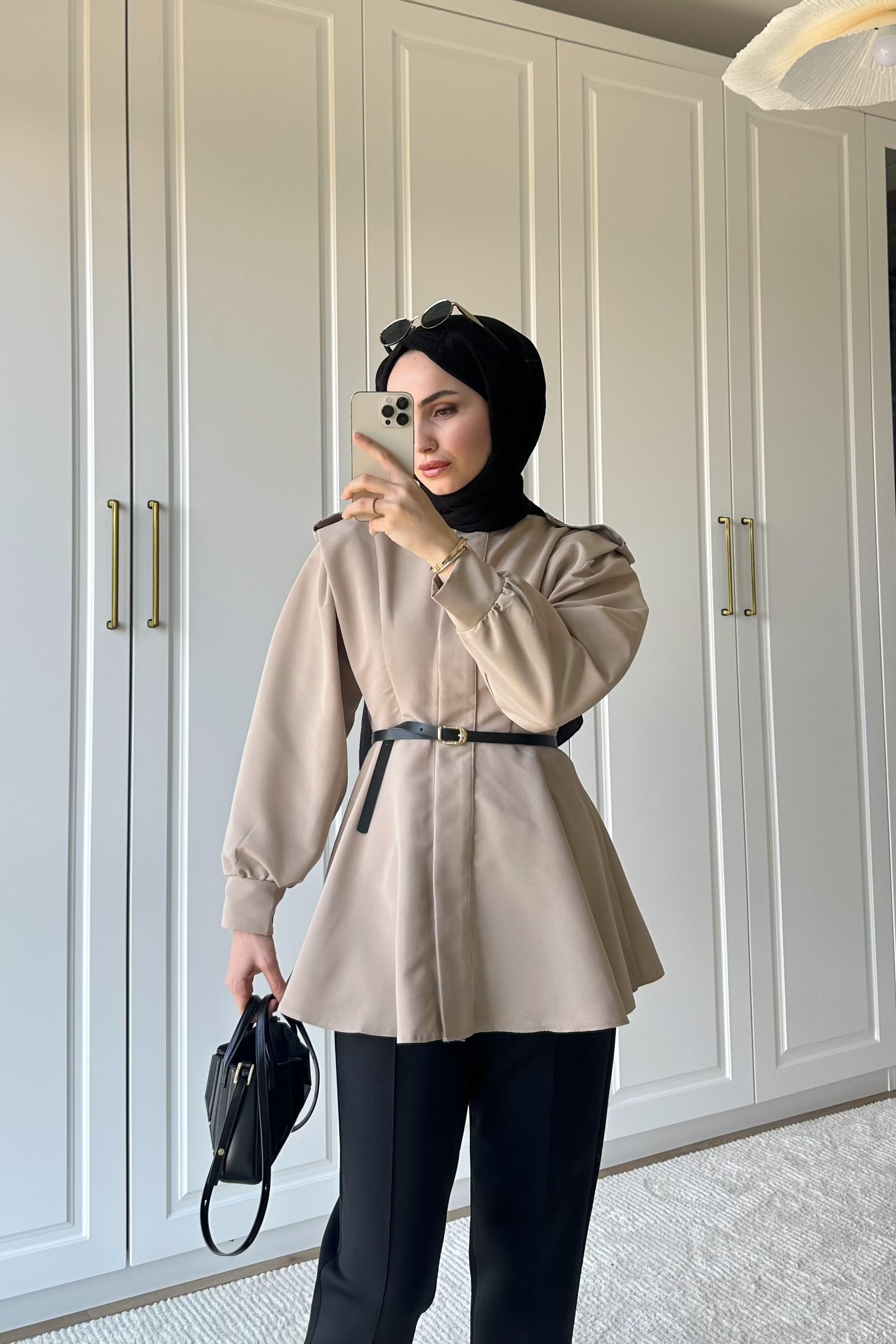 Verda Premium Ceket - TAŞ