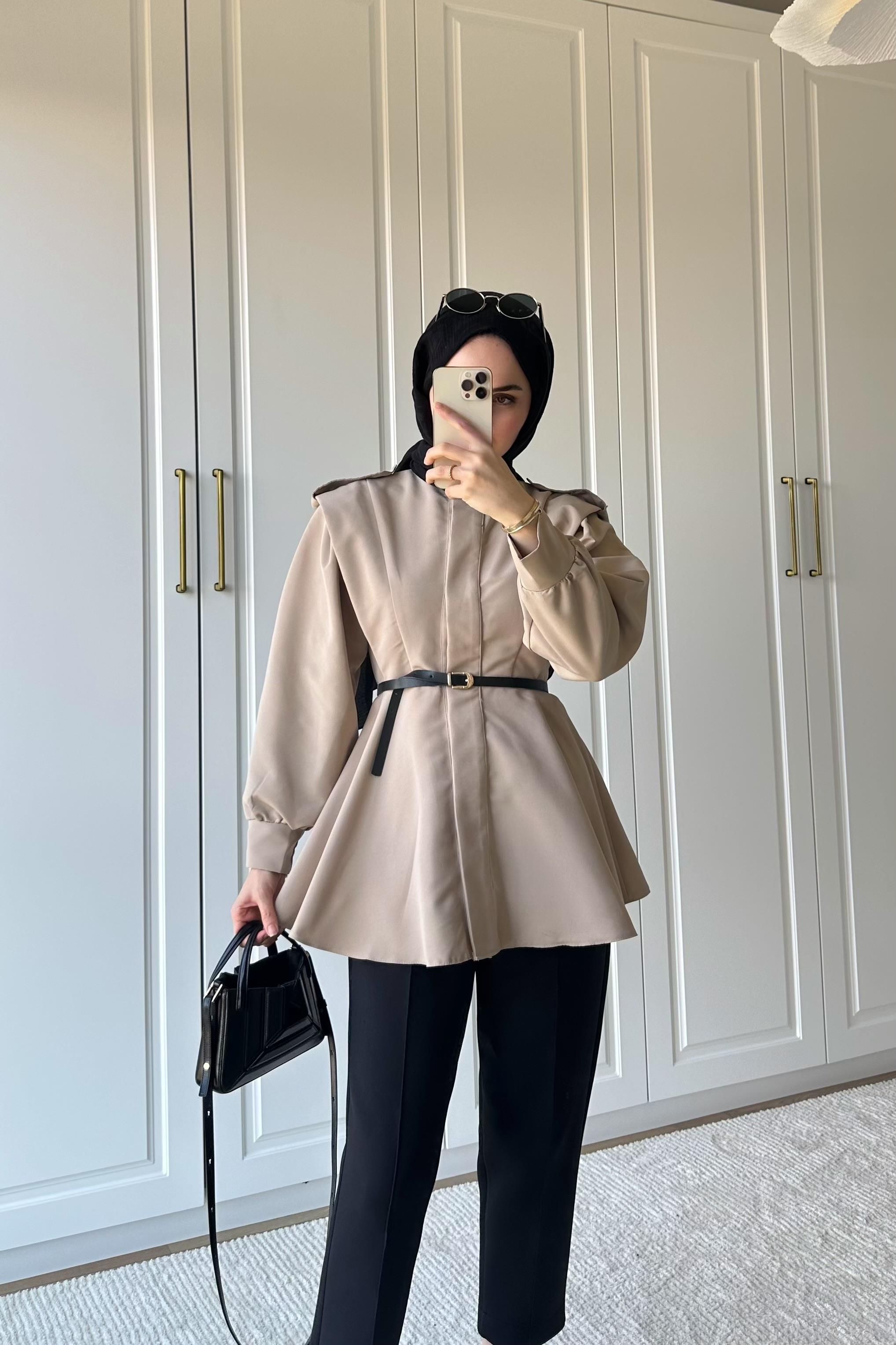 Verda Premium Ceket - TAŞ