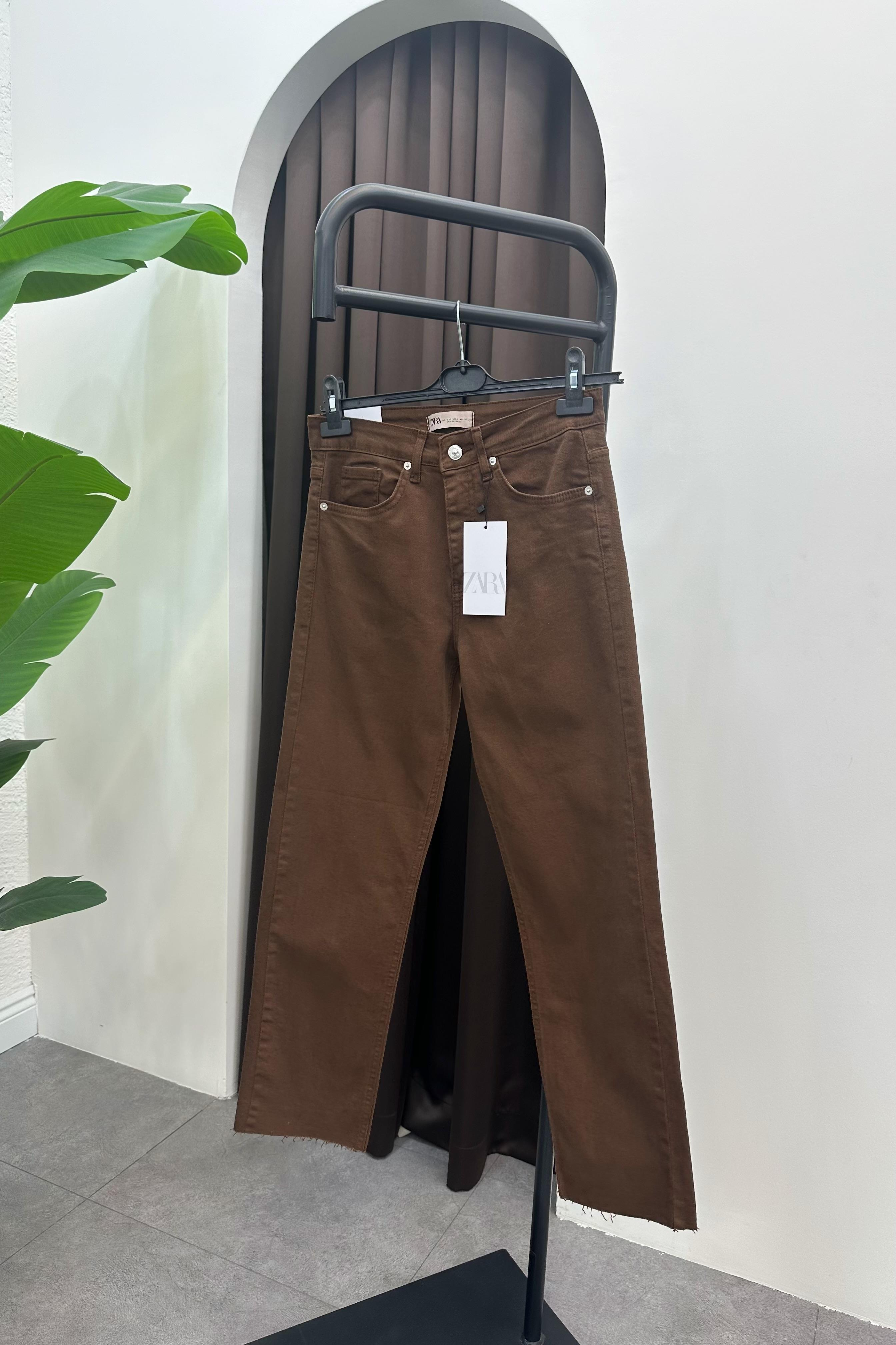 Zra Muadil Boy Fit Pantolon - KAHVE