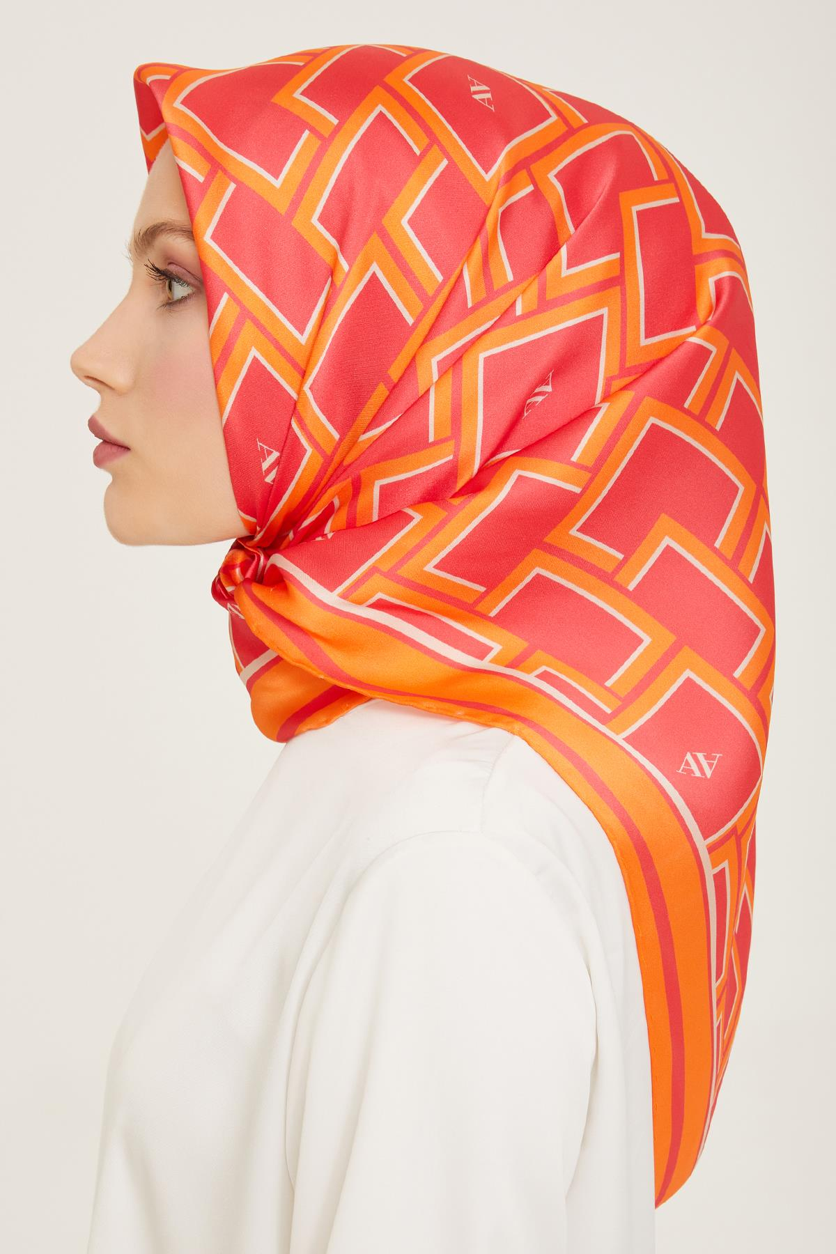 Armine İpek Eşarp 2024 Yaz - 9132-85 Twill