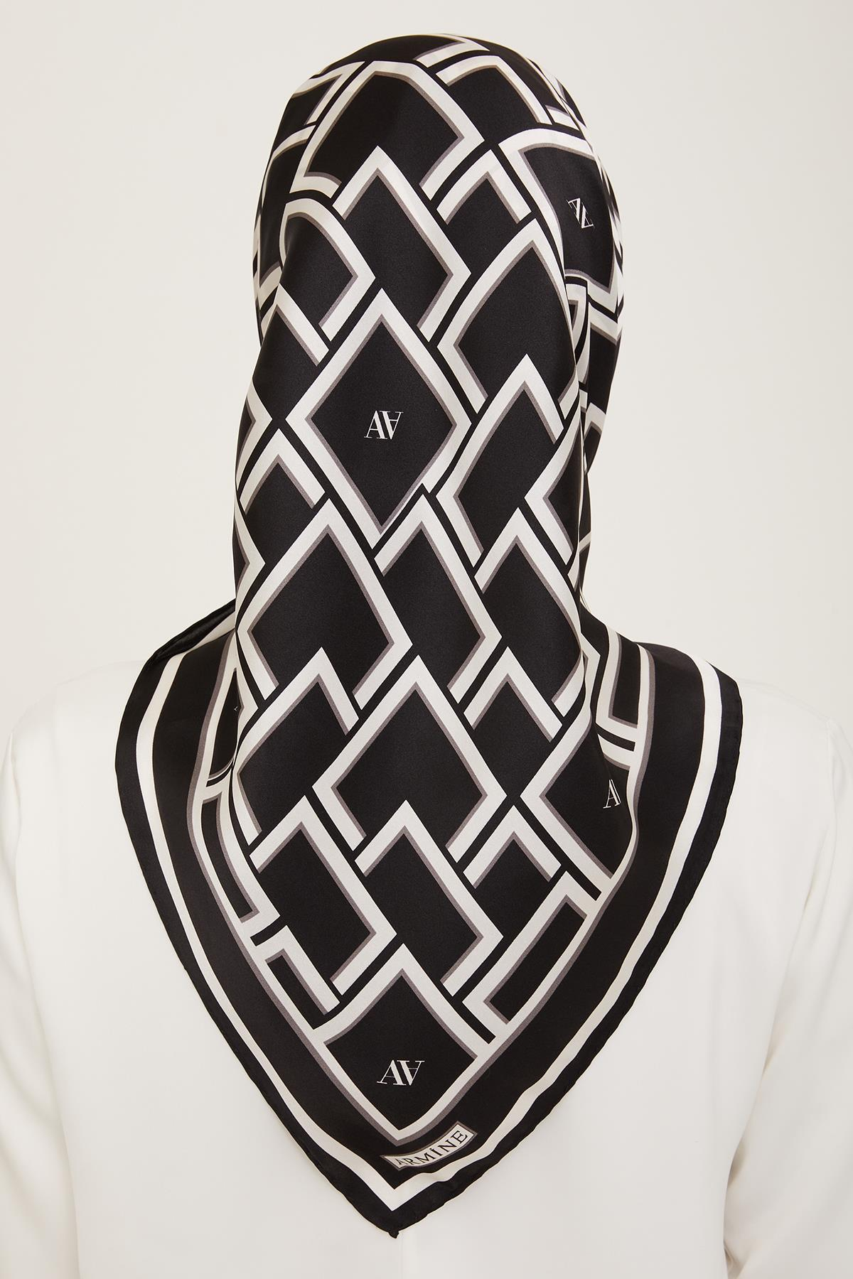 Armine İpek Eşarp 2024 Yaz - 9132-87 Twill