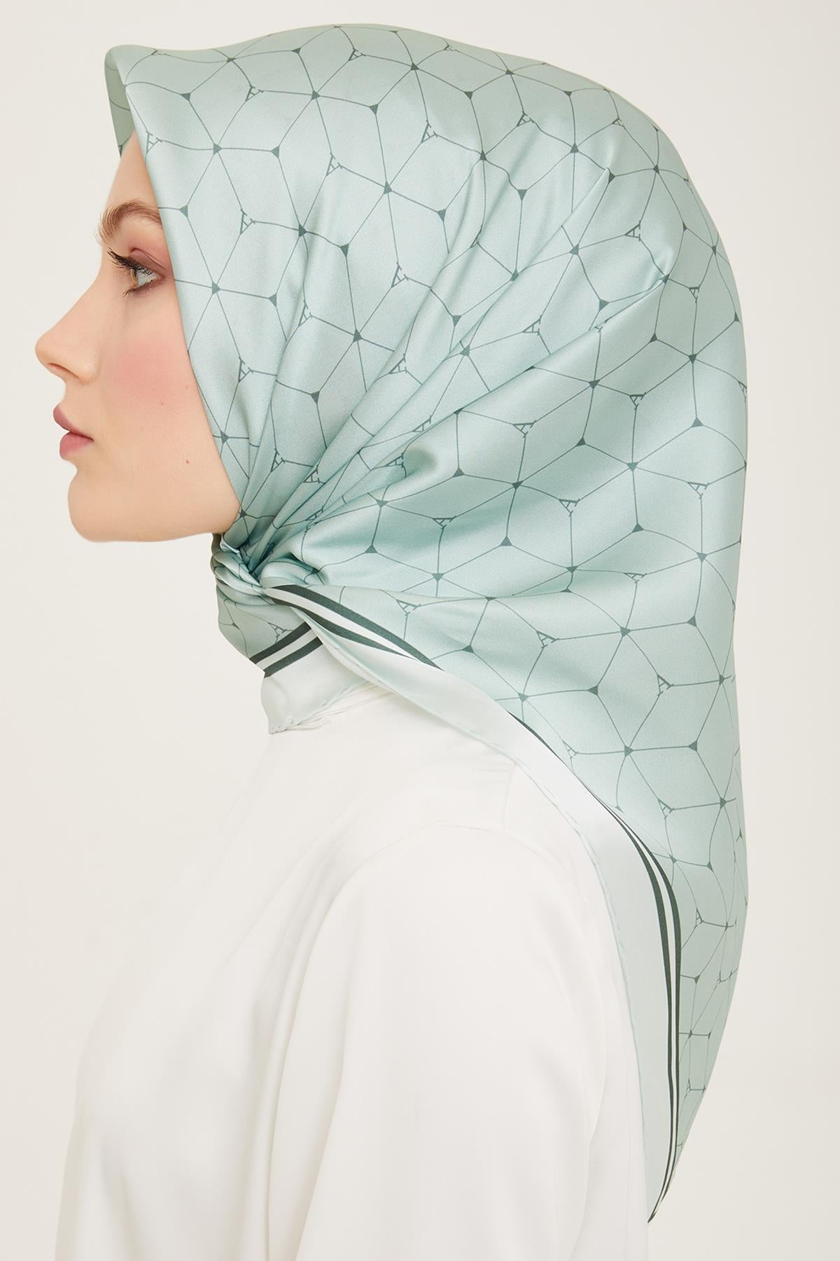 Armine İpek Eşarp 2024 Yaz - 9166-36 Twill