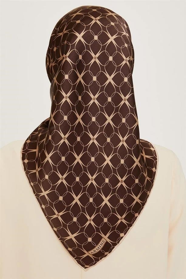 Armine İpek Eşarp 2025 Kış - 9207-34 Twill