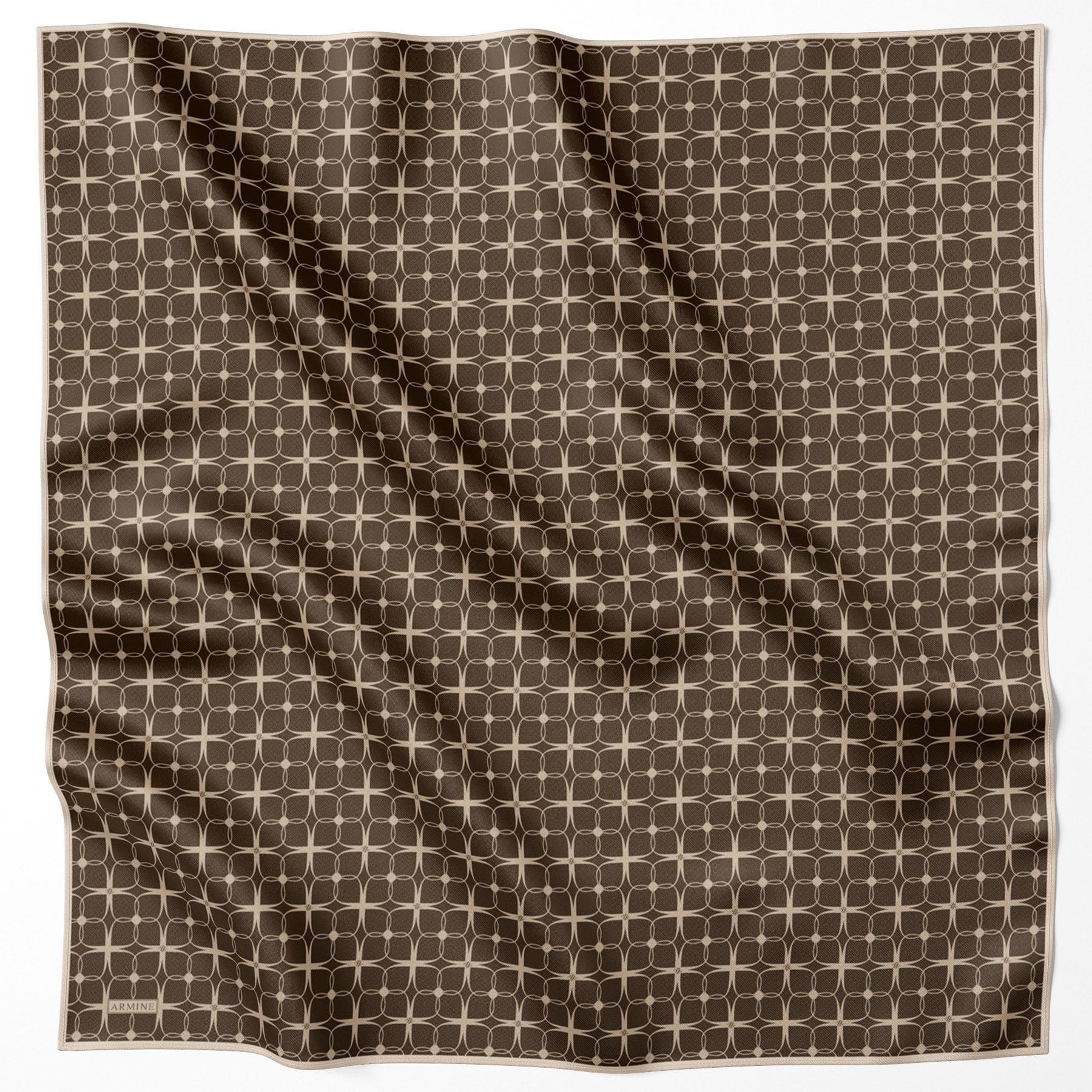 Armine İpek Eşarp 2025 Kış - 9207-34 Twill