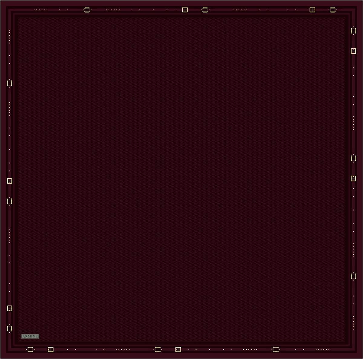 Armine İpek Eşarp 2026 Kış - 9401-51 Bordo Twill
