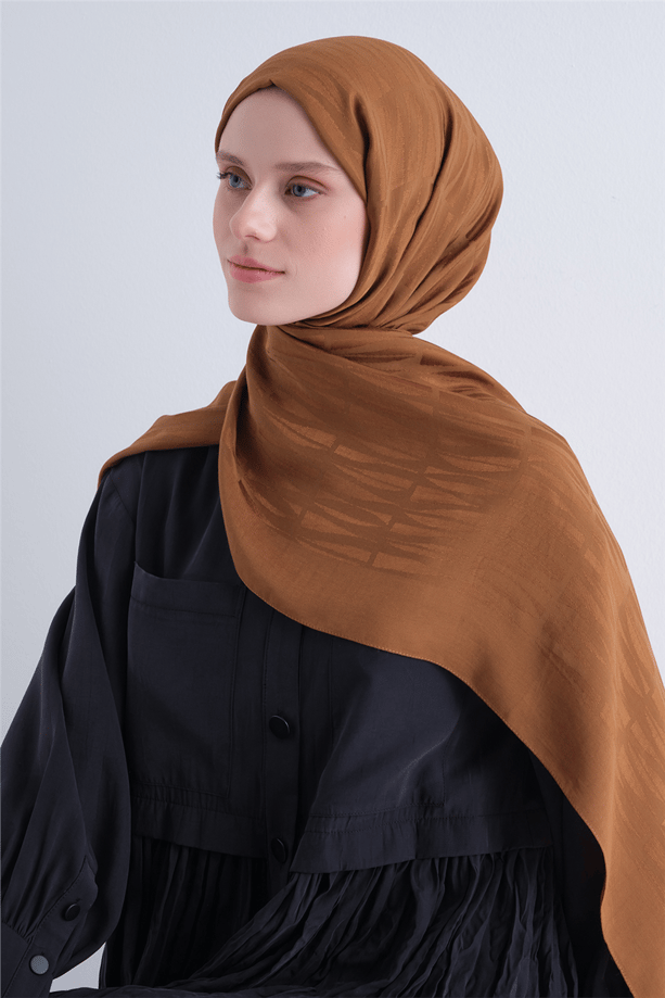 Armine Lyocell Şal - 3 - Taba 46