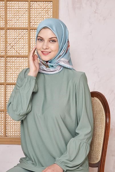 Armine Sport Twill Eşarp - 8532-31 Mint
