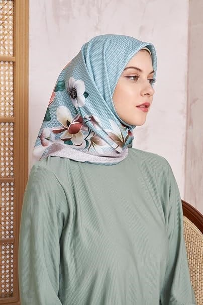 Armine Sport Twill Eşarp - 8532-31 Mint