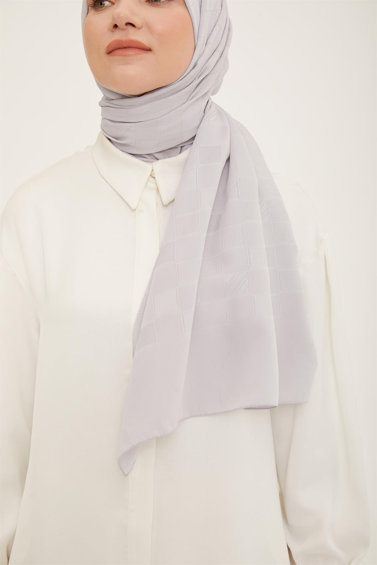 Armine Trend Capri Şal - 3 - Gümüş 03