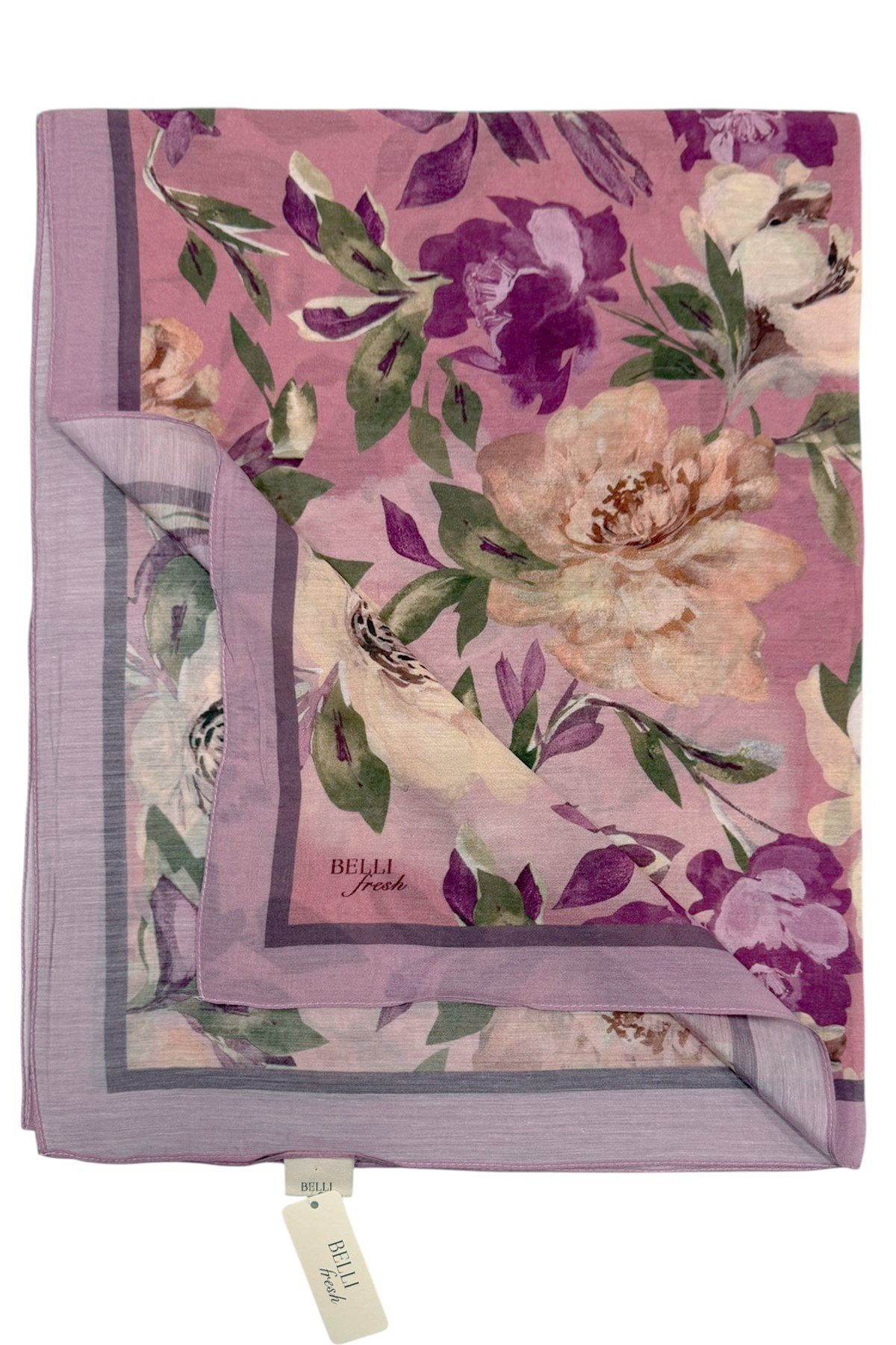 Belli Fresh Sanda Şal - 1362-34 Pudra