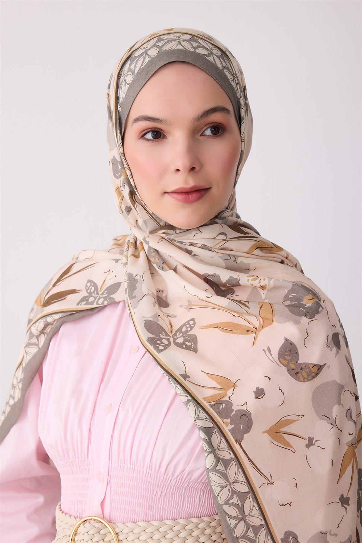 Belli Fresh Viona Şal - 3203-29 Bej