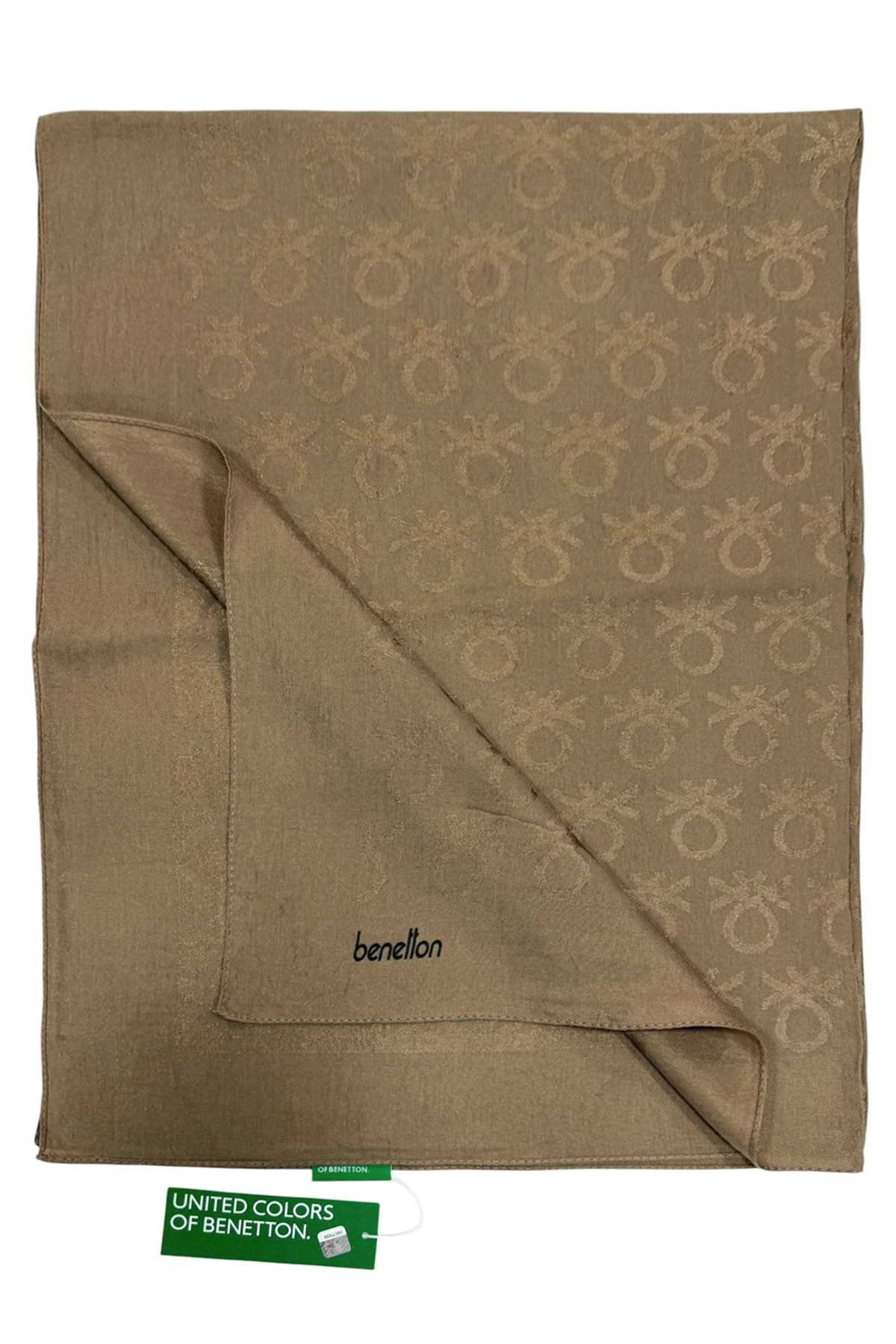 Benetton Lyocell Şal - Roma - Camel
