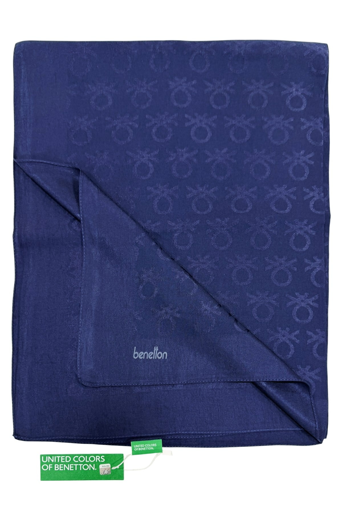 Benetton Lyocell Şal - Roma - Lacivert