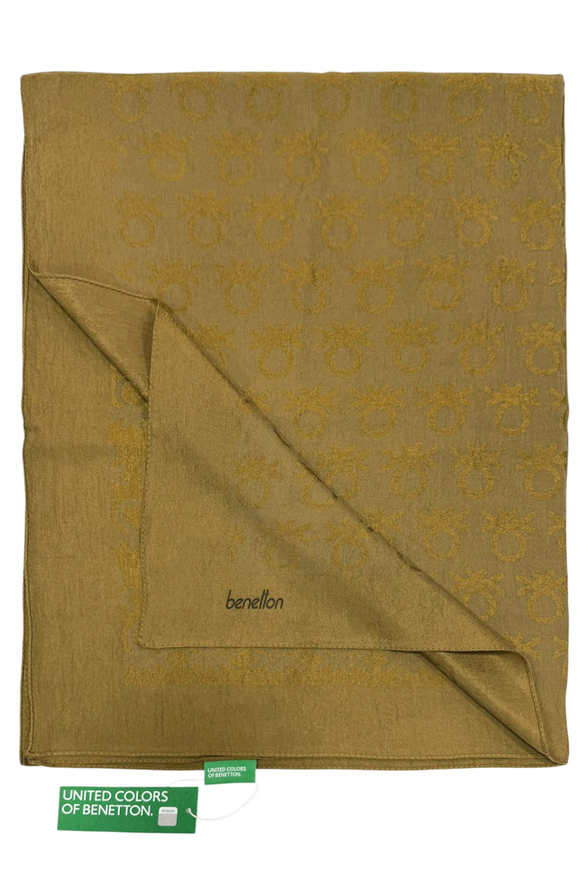 Benetton Lyocell Şal - Roma - Safran