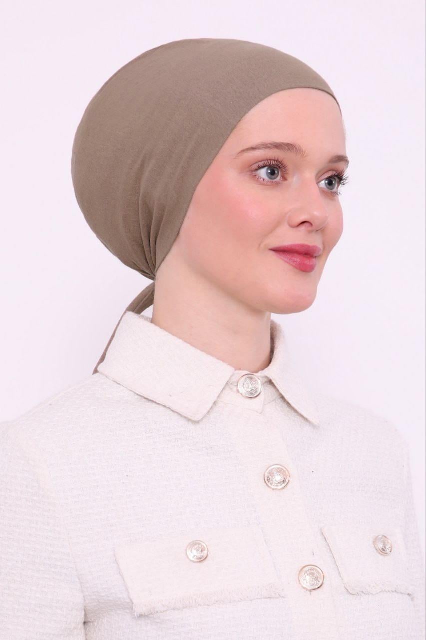 Dikişsiz Bone - Vizon