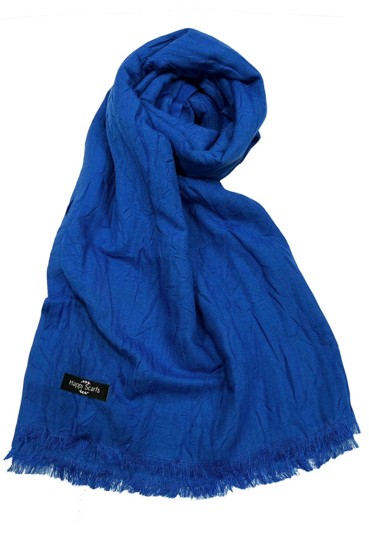 Happy Scarfs Bambu Şal - Açık Saks
