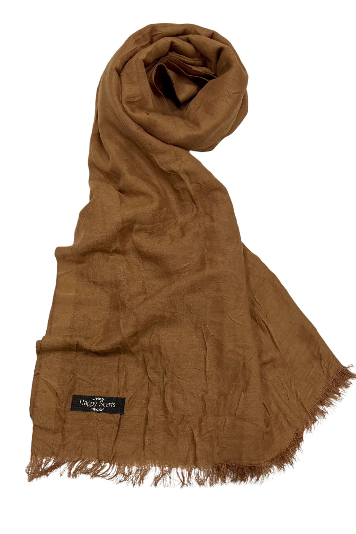 Happy Scarfs Bambu Şal - Karamel