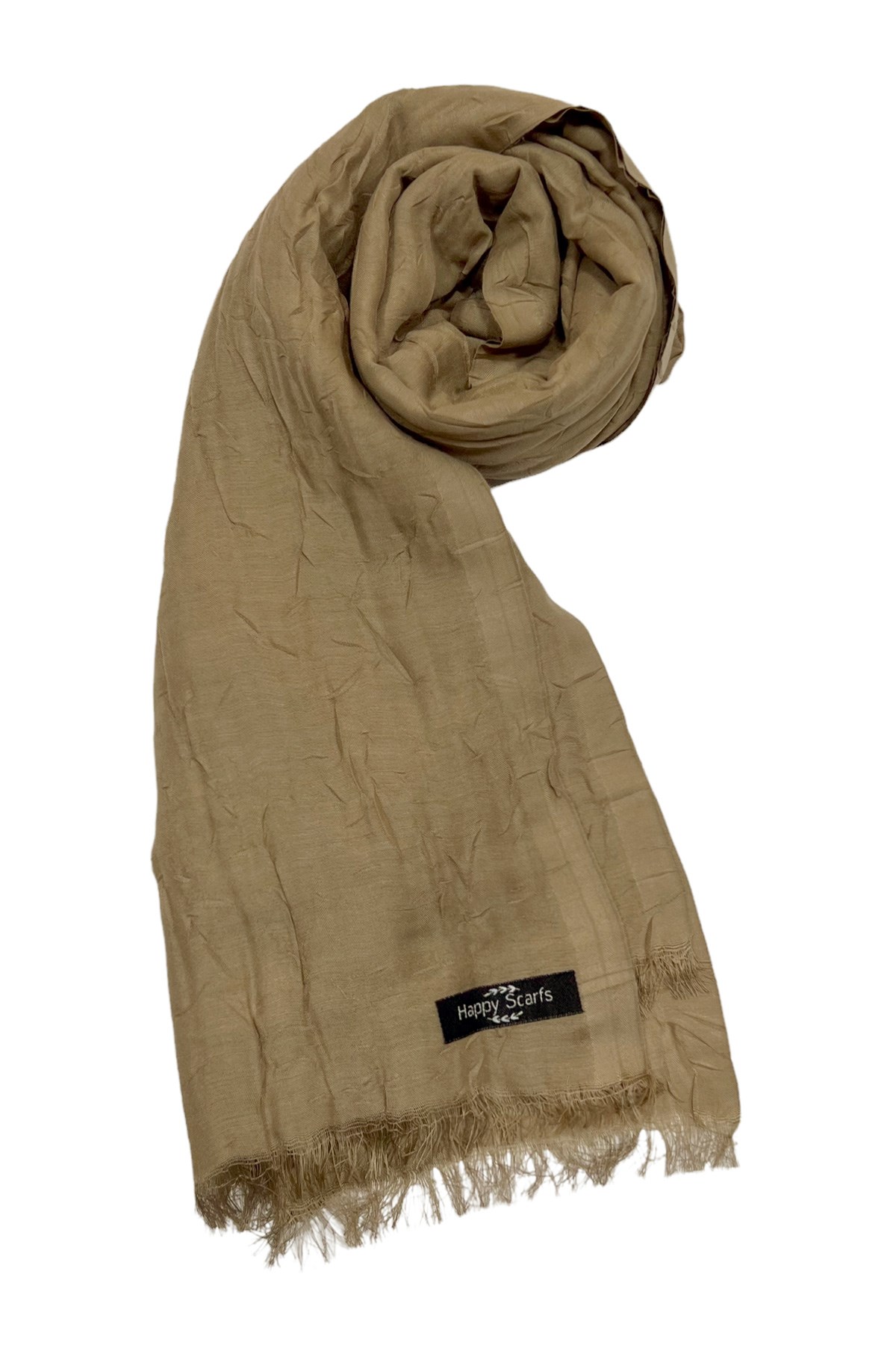 Happy Scarfs Bambu Şal - Kum Beji