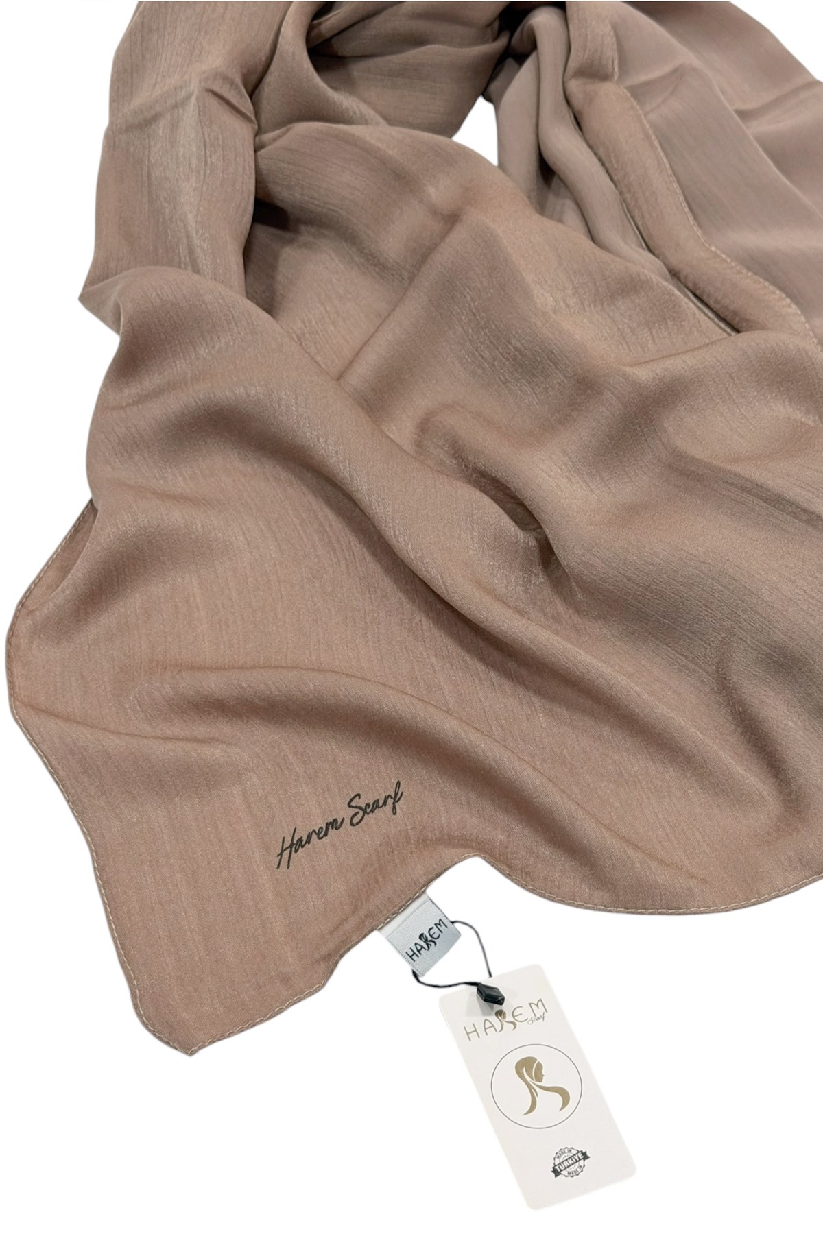 Harem Scarf Rüya Şal - Koyu Bej