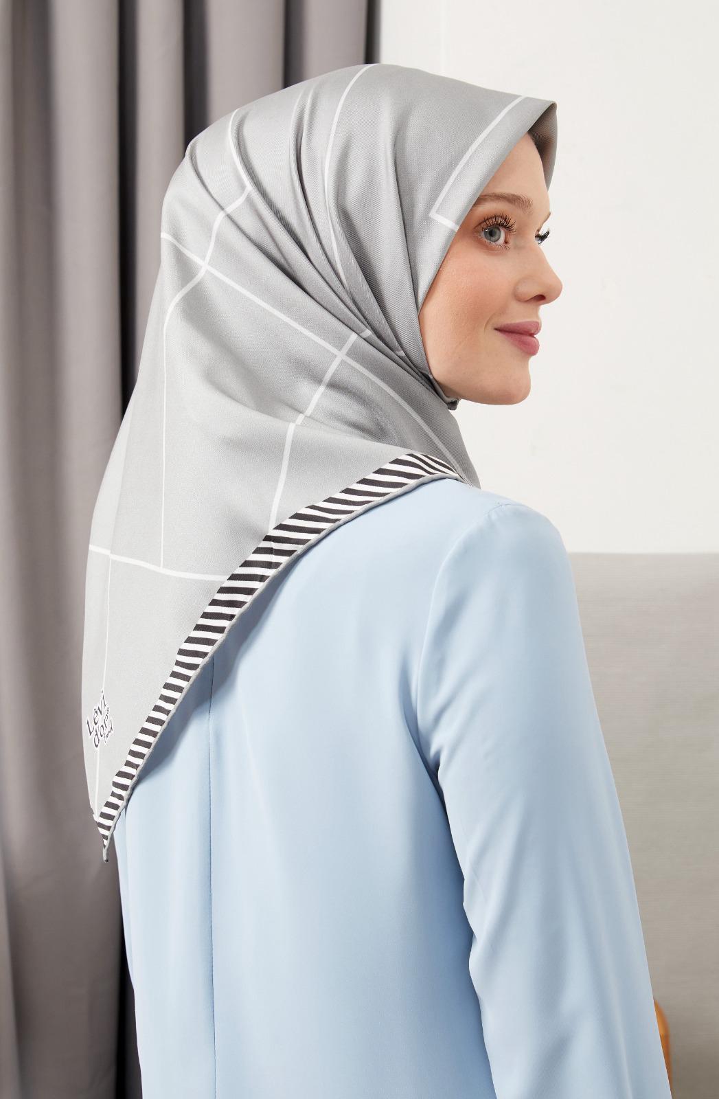 Levidor Trend Eşarp - 17564 - Gri
