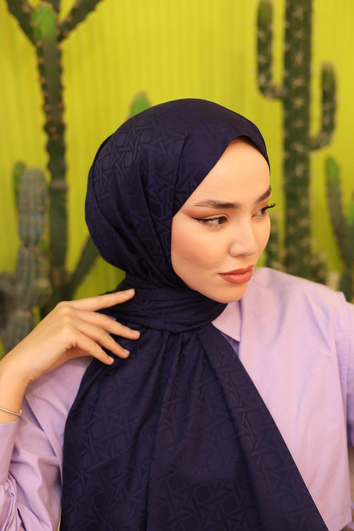 Silk Home Deluxe Şal - Morcivert