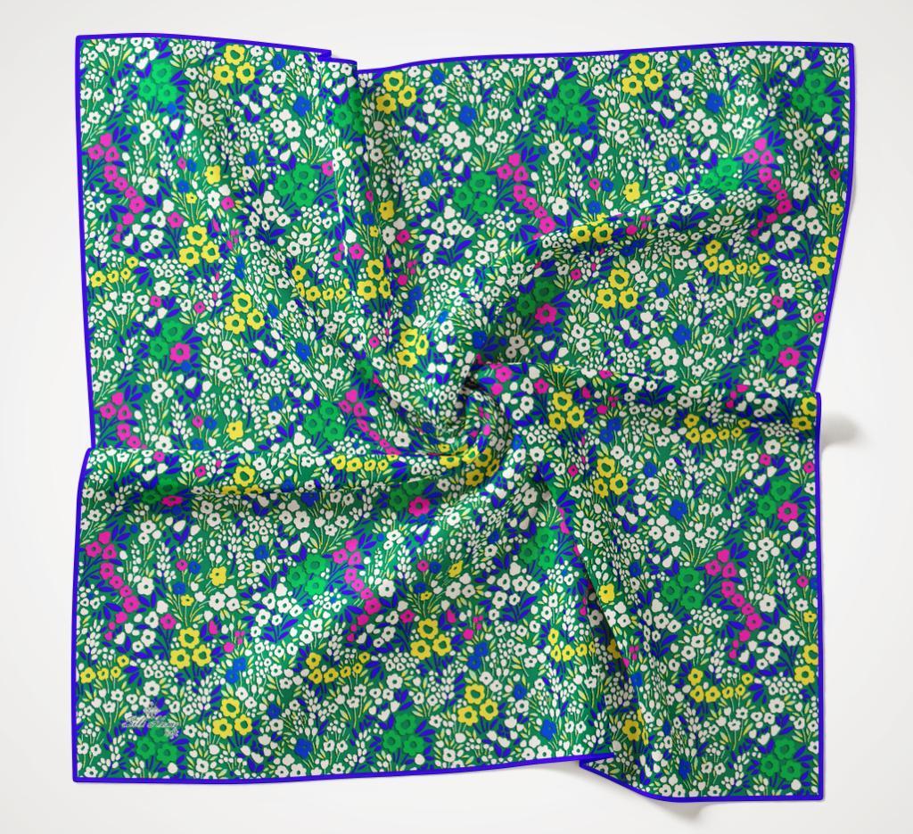 Silk Home Desenli Soft Eşarp - 2045 - Benetton