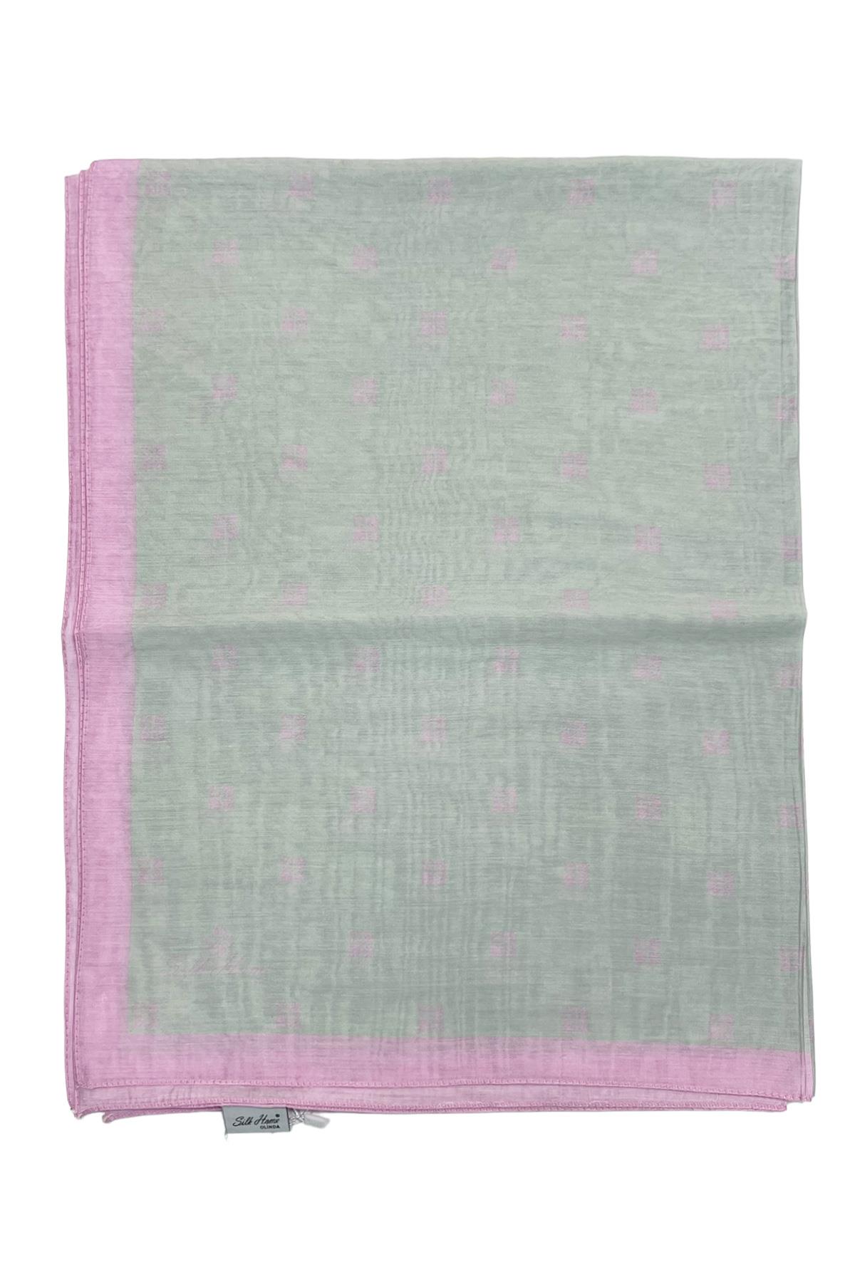 Silk Home Olinda Şal - Açık Yeşil Pembe