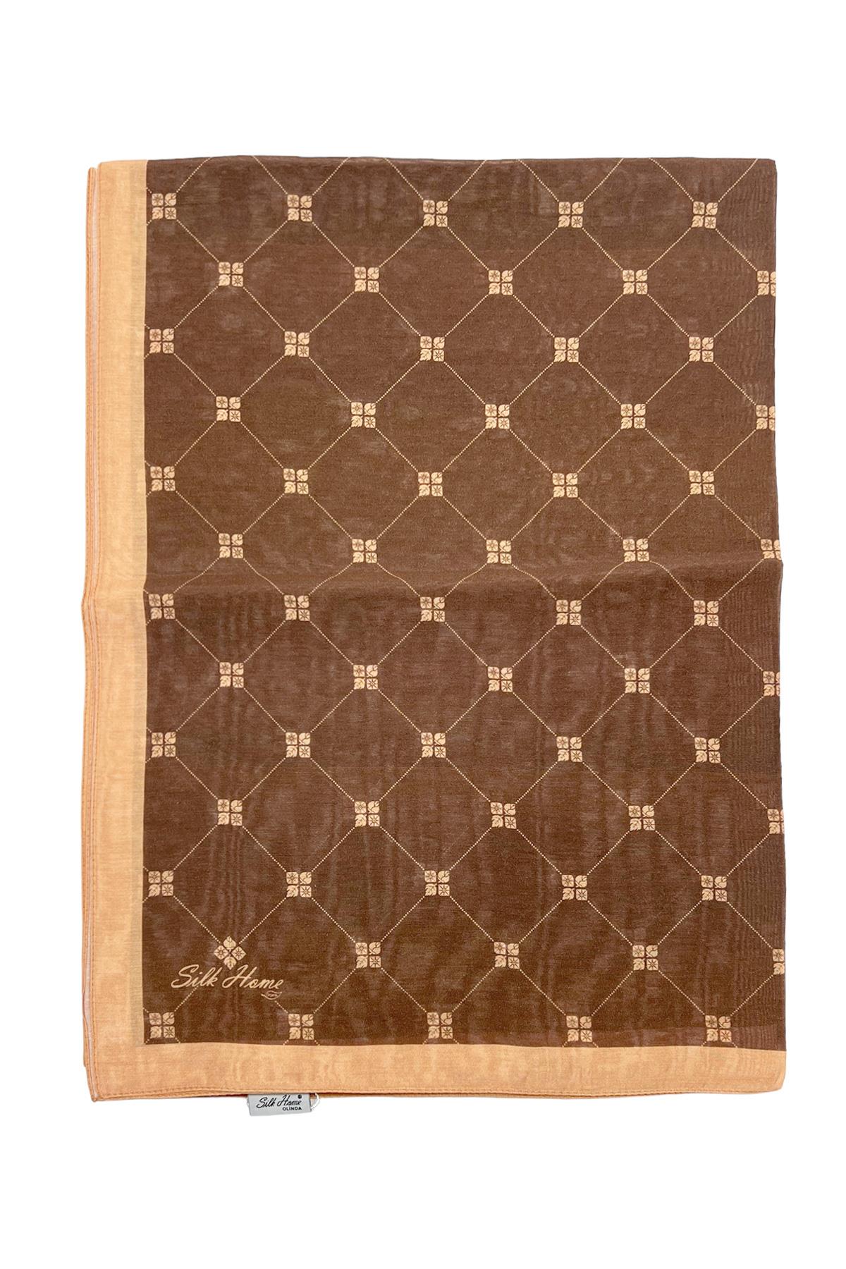 Silk Home Olinda Şal - Kahve Camel