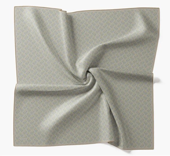 Silk Home Twill İpek Eşarp - 11540-11 Mavi Gri