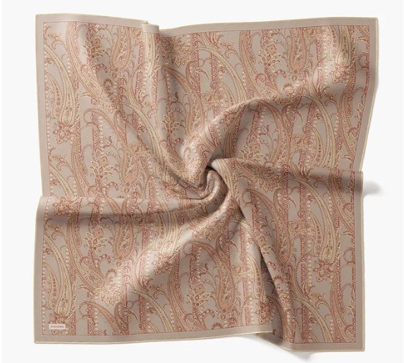 Silk Home Twill İpek Eşarp - 11542-03 Gri