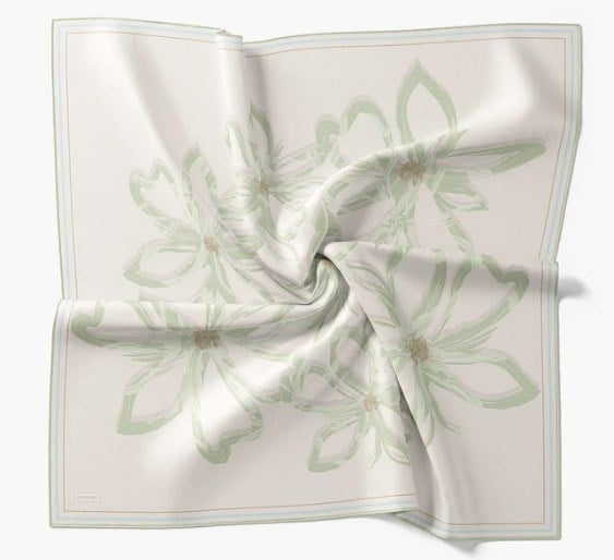 Silk Home Twill İpek Eşarp - 11548-19 Ekru