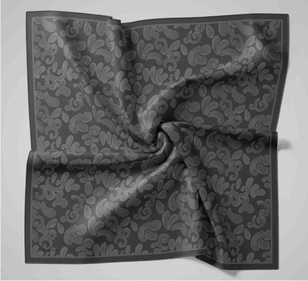 Silk Home Velora Eşarp - Koyu Gri