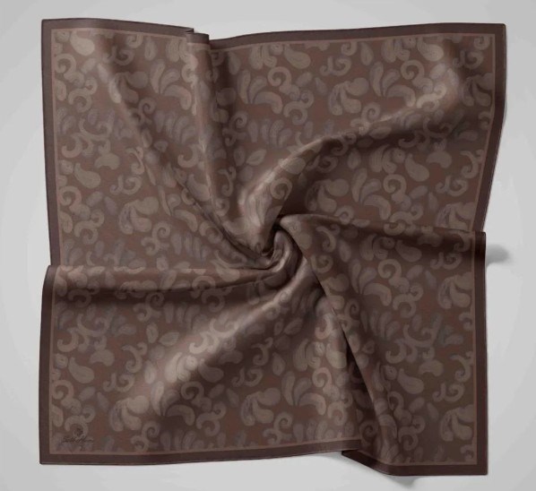 Silk Home Velora Eşarp - Koyu Vizon