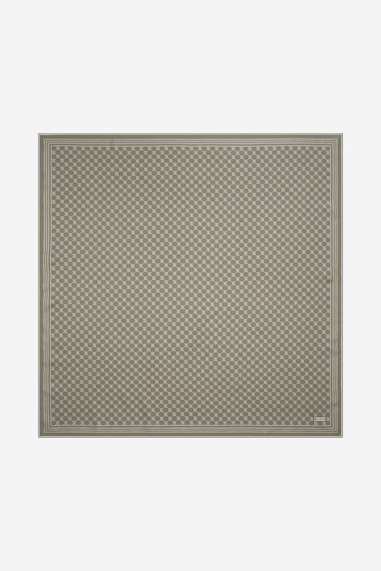 Vakko Twill İpek Eşarp - Özel Seri - Kum