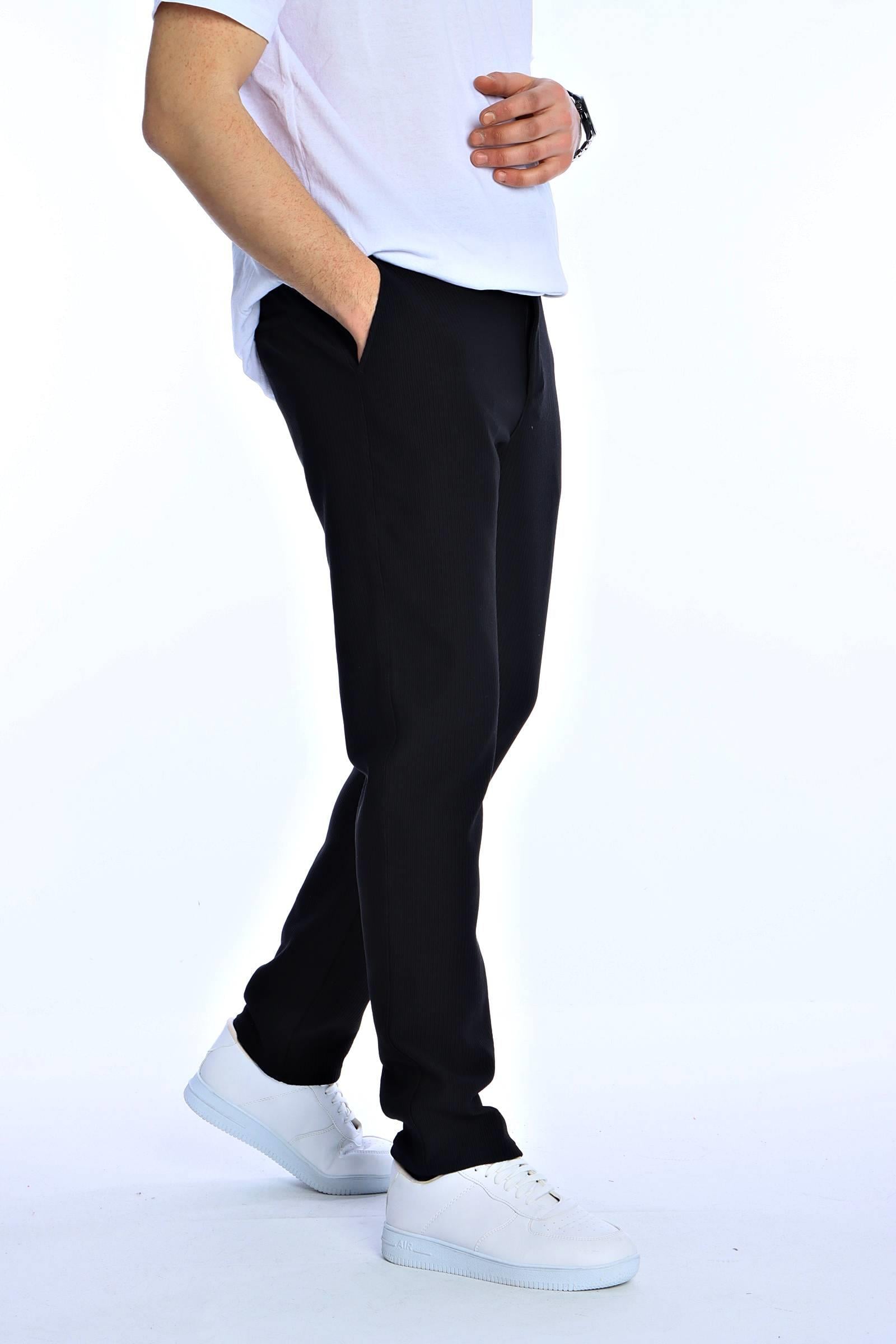 Ars 1211 Fitilli Jogger Pantolon Siyah