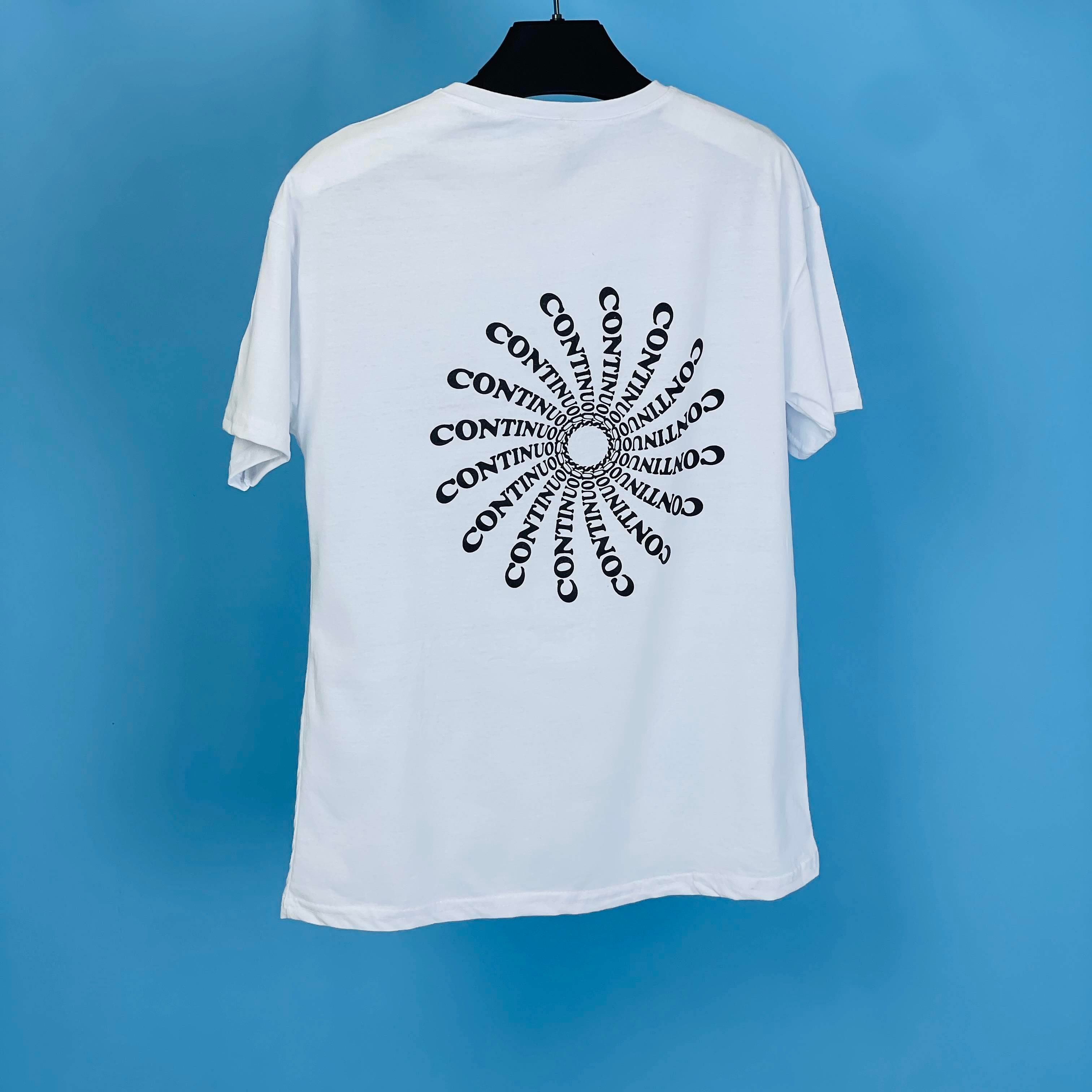 Countinuou Oversize Tişört Beyaz