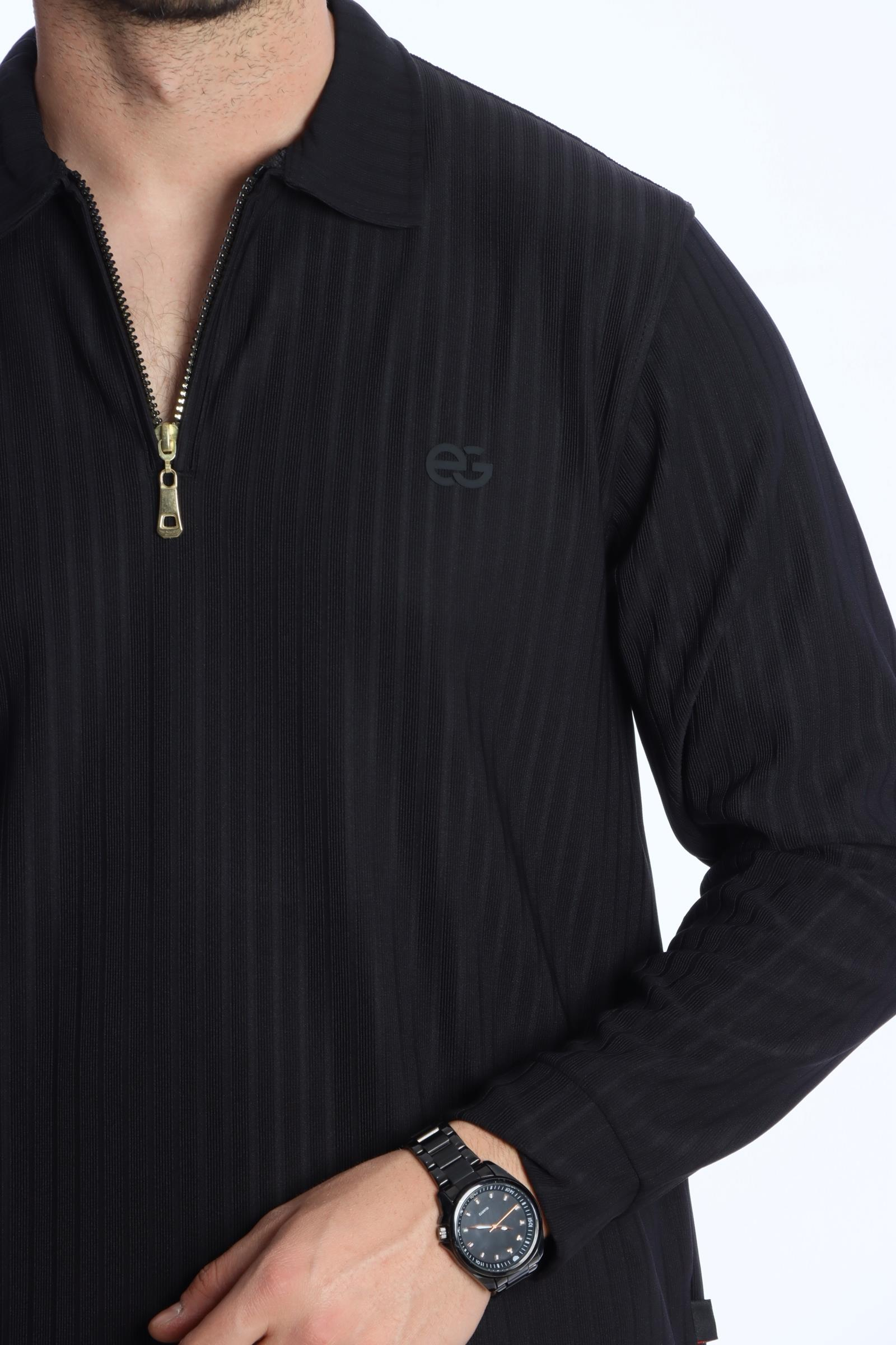 Eg38 Anka Baggy Takım Siyah